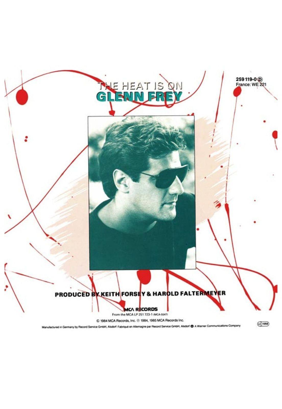 GLEN FREY - THE HEAT IS ON | 12" MAXI SINGLE VINILO USADO-1