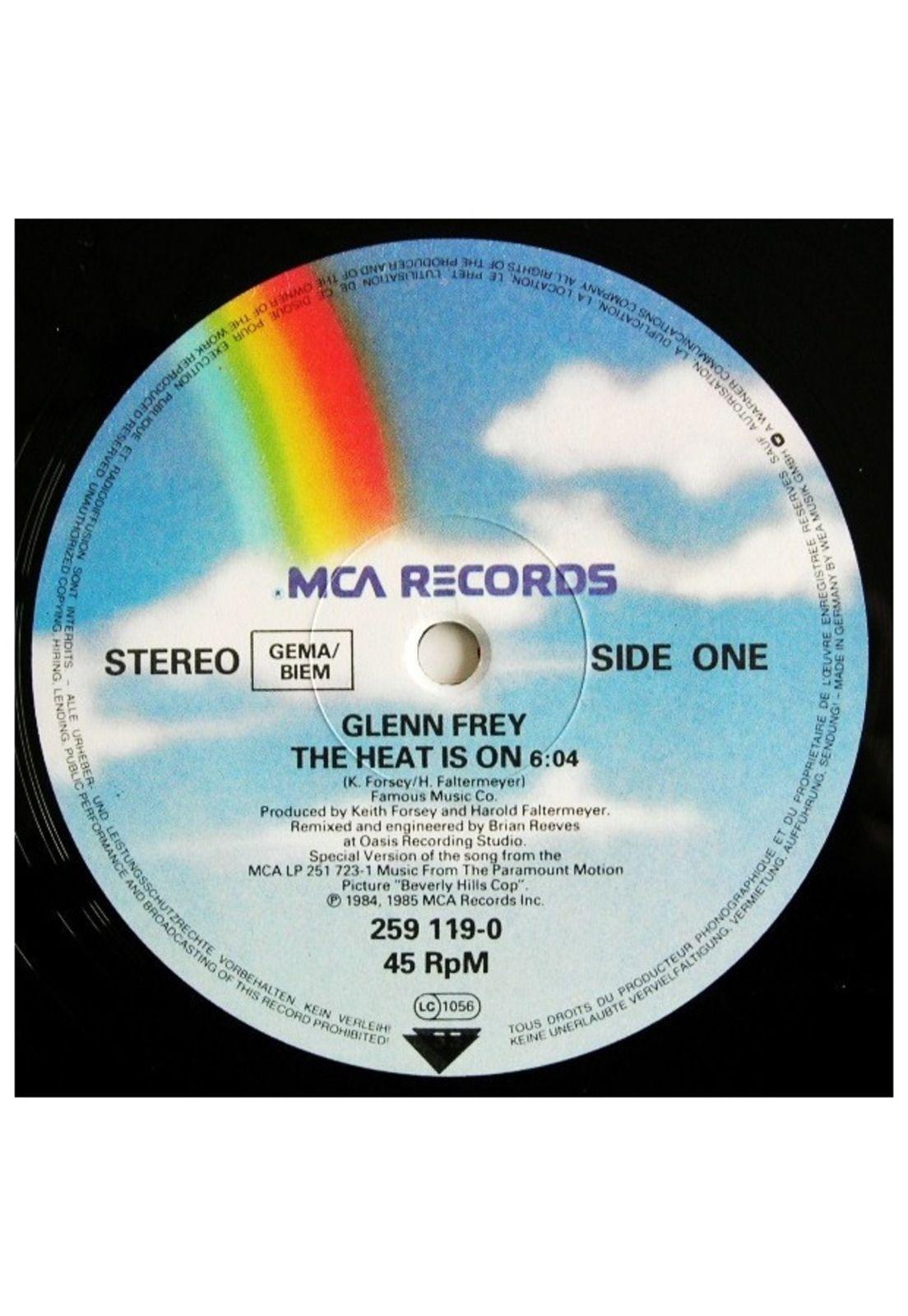 GLEN FREY - THE HEAT IS ON | 12" MAXI SINGLE VINILO USADO-2