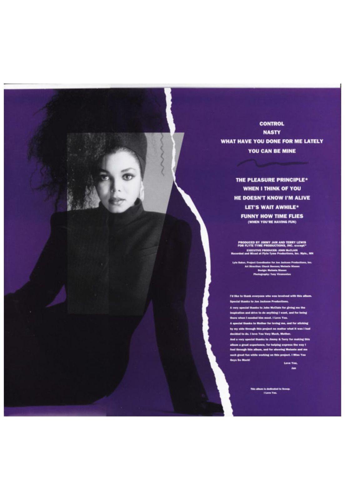 JANET JACKSON - CONTROL | VINILO-2