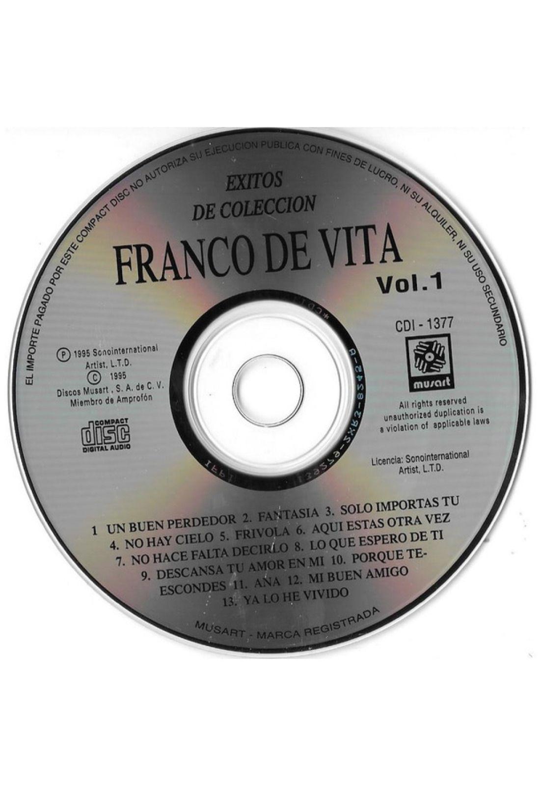 FRANCO DE VITA - GRANDES EXITOS | CD-2