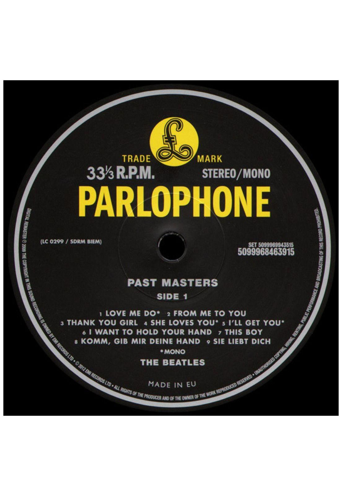 THE BEATLES - PAST MASTERS | VINILO-4