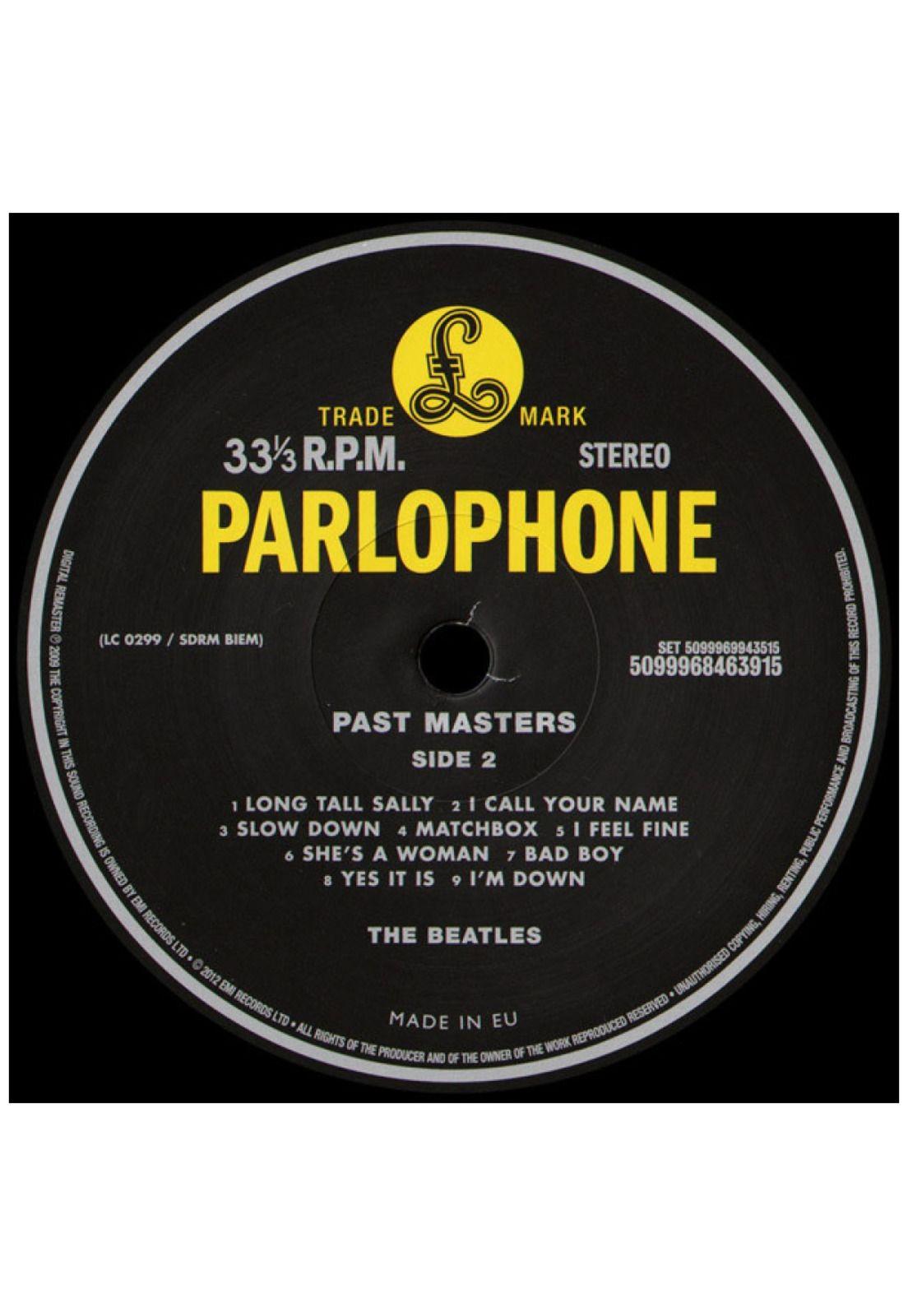 THE BEATLES - PAST MASTERS | VINILO-5