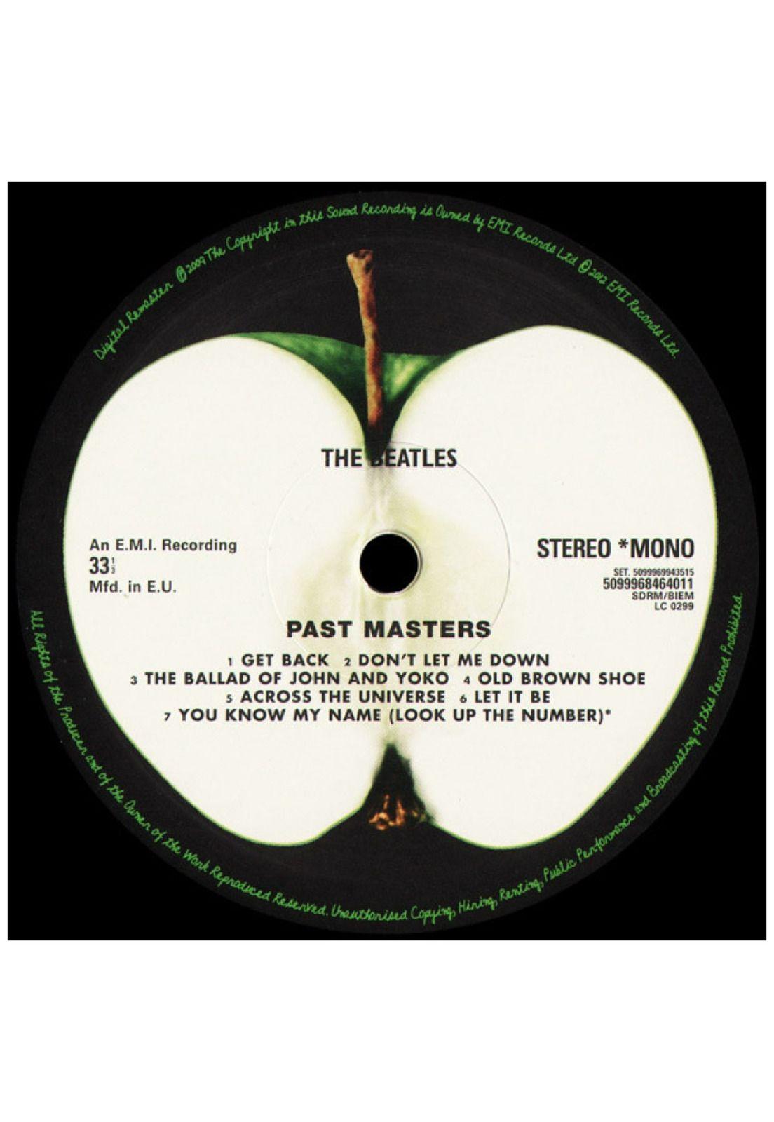 THE BEATLES - PAST MASTERS | VINILO-7