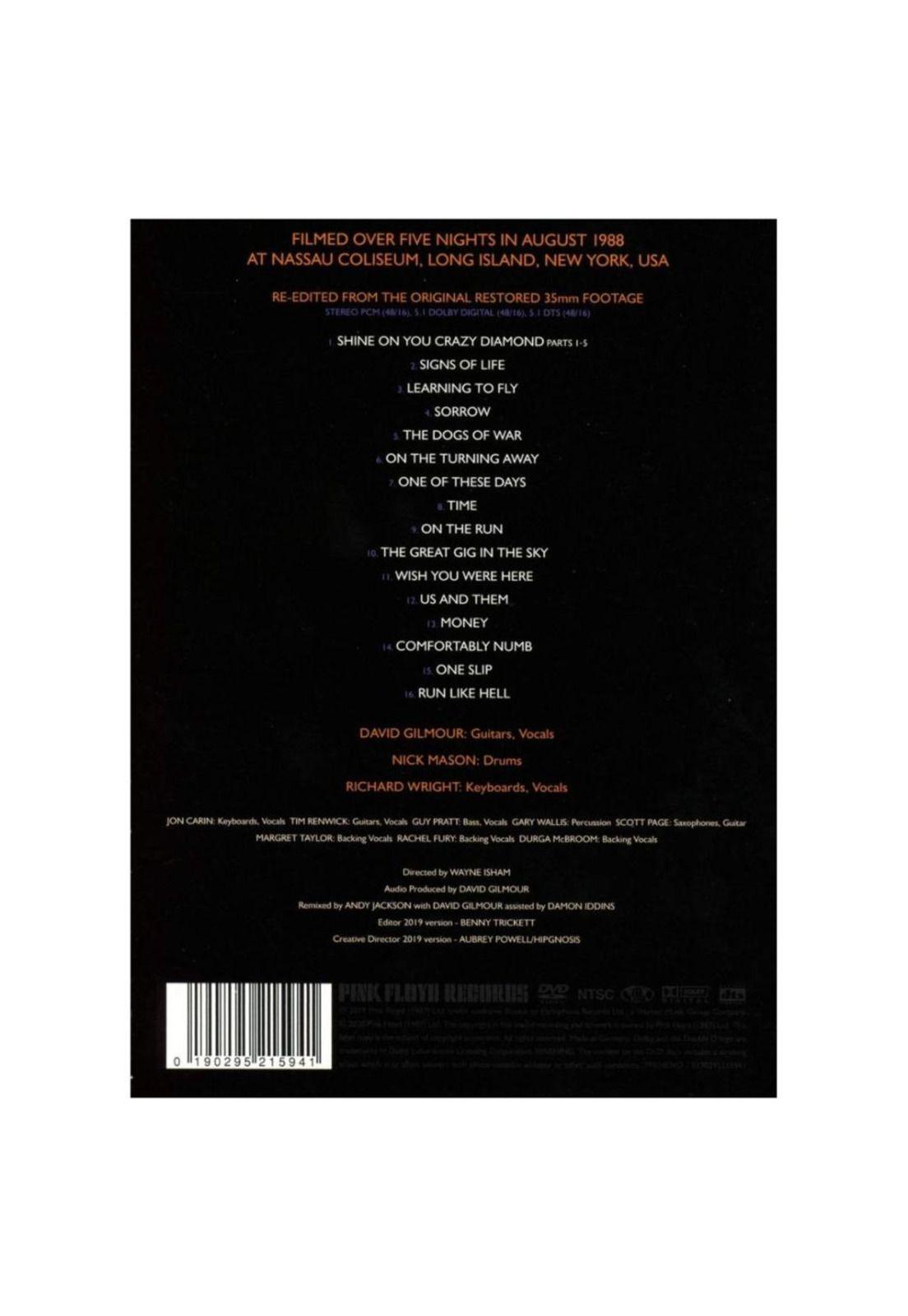 PINK FLOYD - DELICATE SOUND OF THUNDER | DVD-1