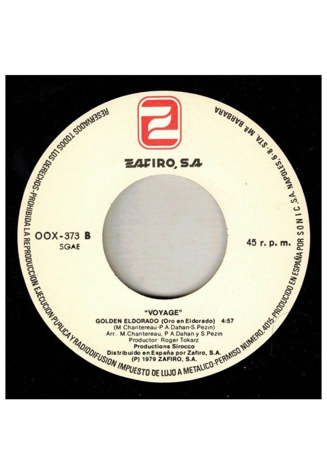 VOYAGE - SOUVENIRS | 7" SINGLE USADO-3