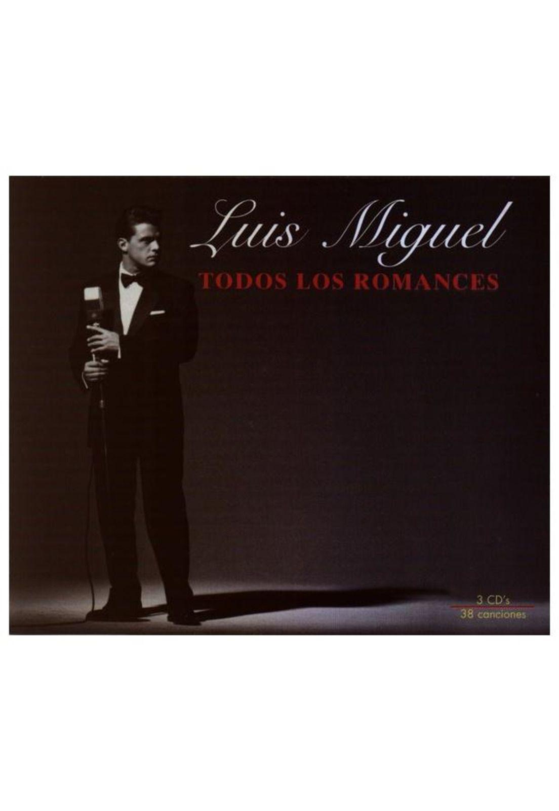 LUIS MIGUEL - TODOS LOS ROMANCES (3CD) | BOXSET-0