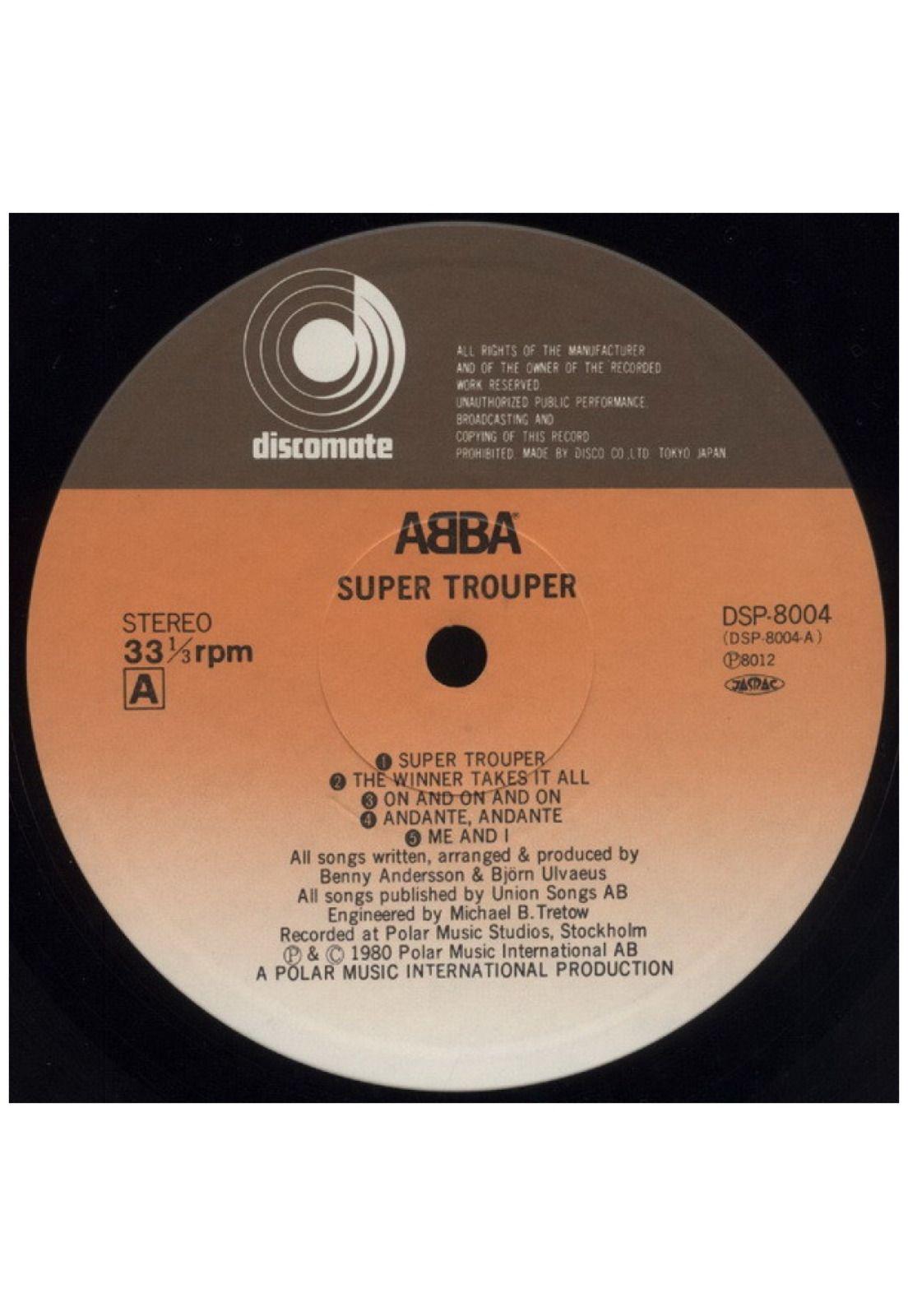 ABBA - SUPER TROUPER | VINILO USADO-3