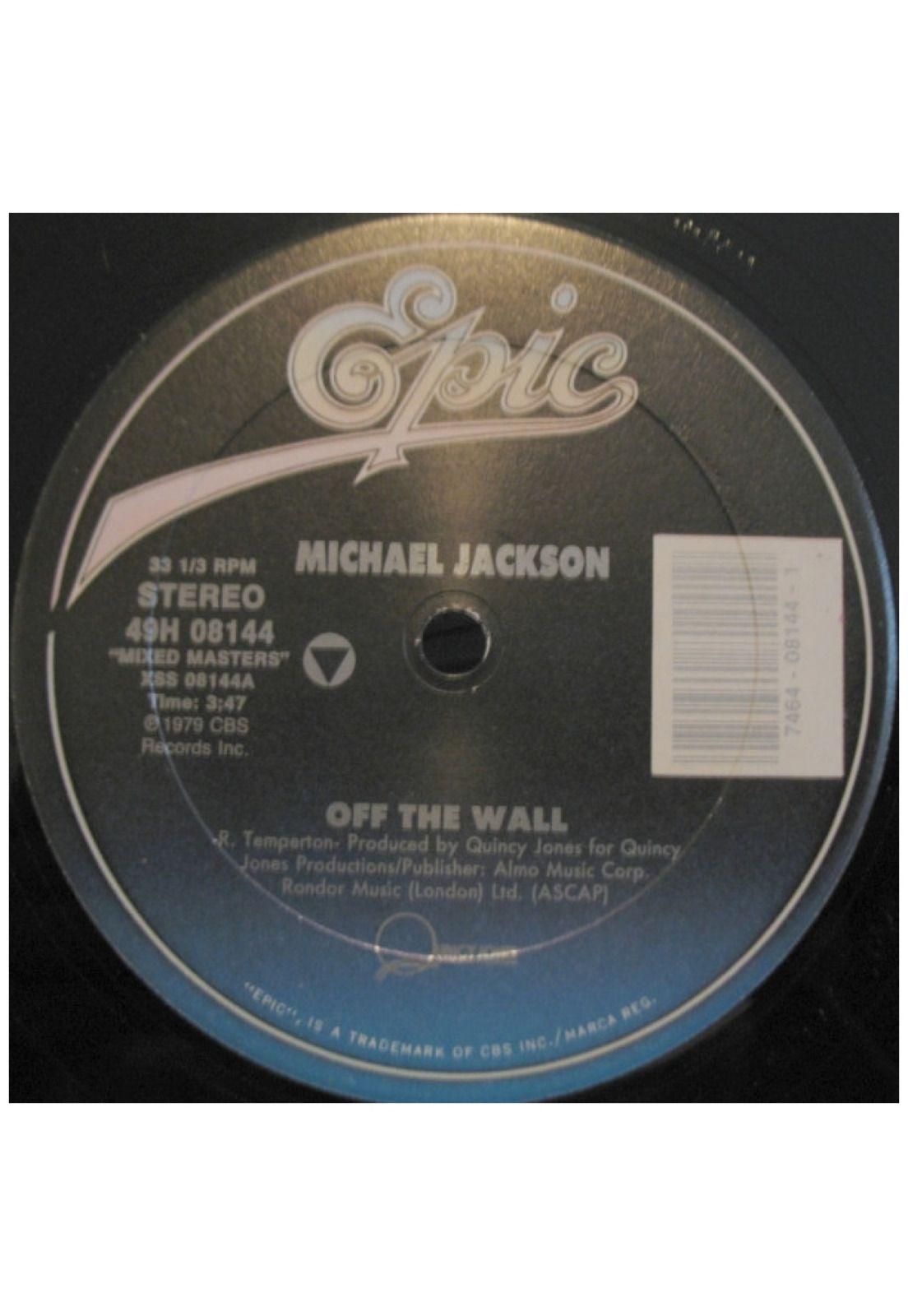 MICHAEL JACKSON - THRILLER/OFF THE WALL | 12" MAXI SINGLE VINILO USADO-1