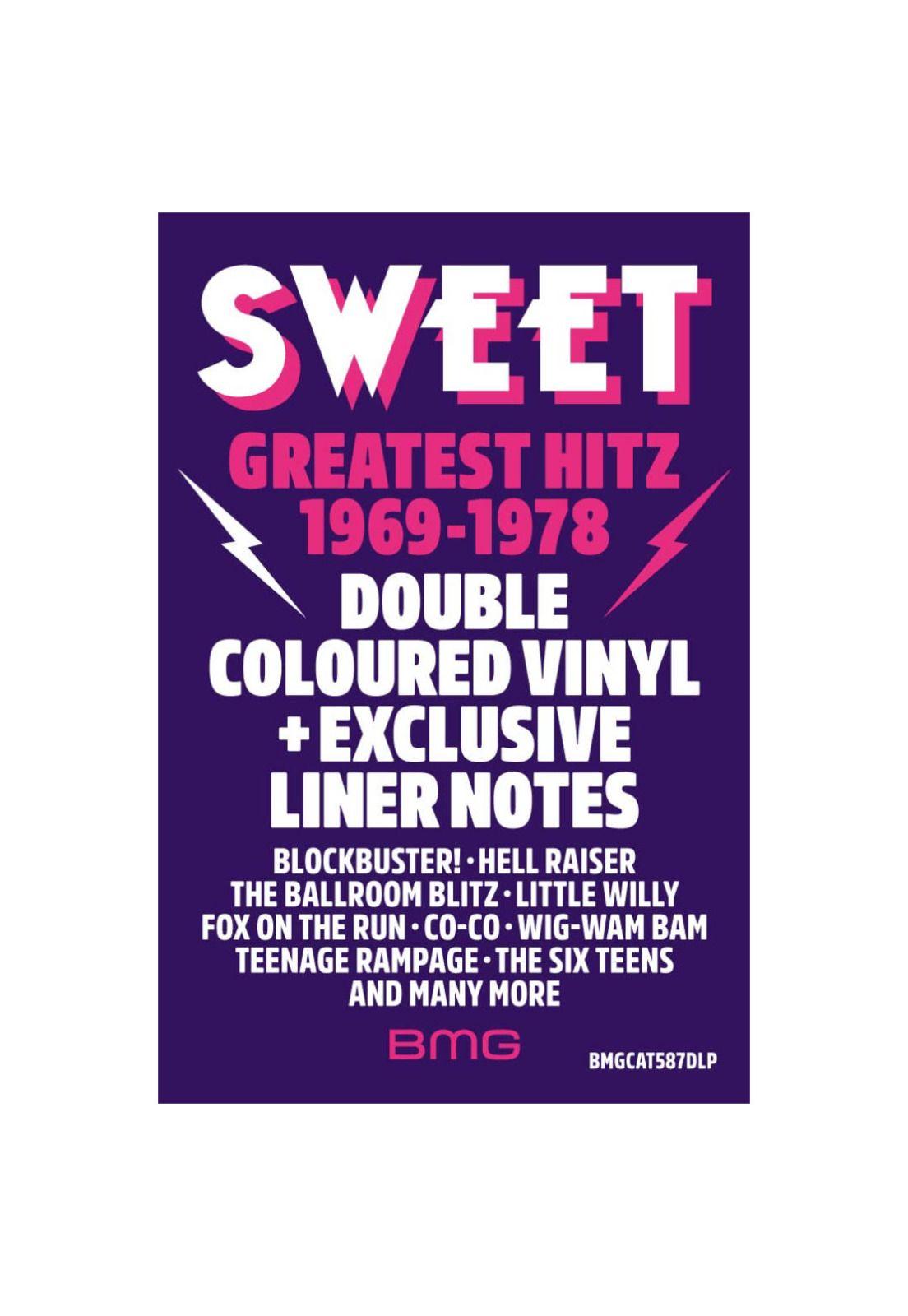 SWEET - GREATEST HITZ 1969-1978 (2LP)(COLOR VINYL) | VINILO-3