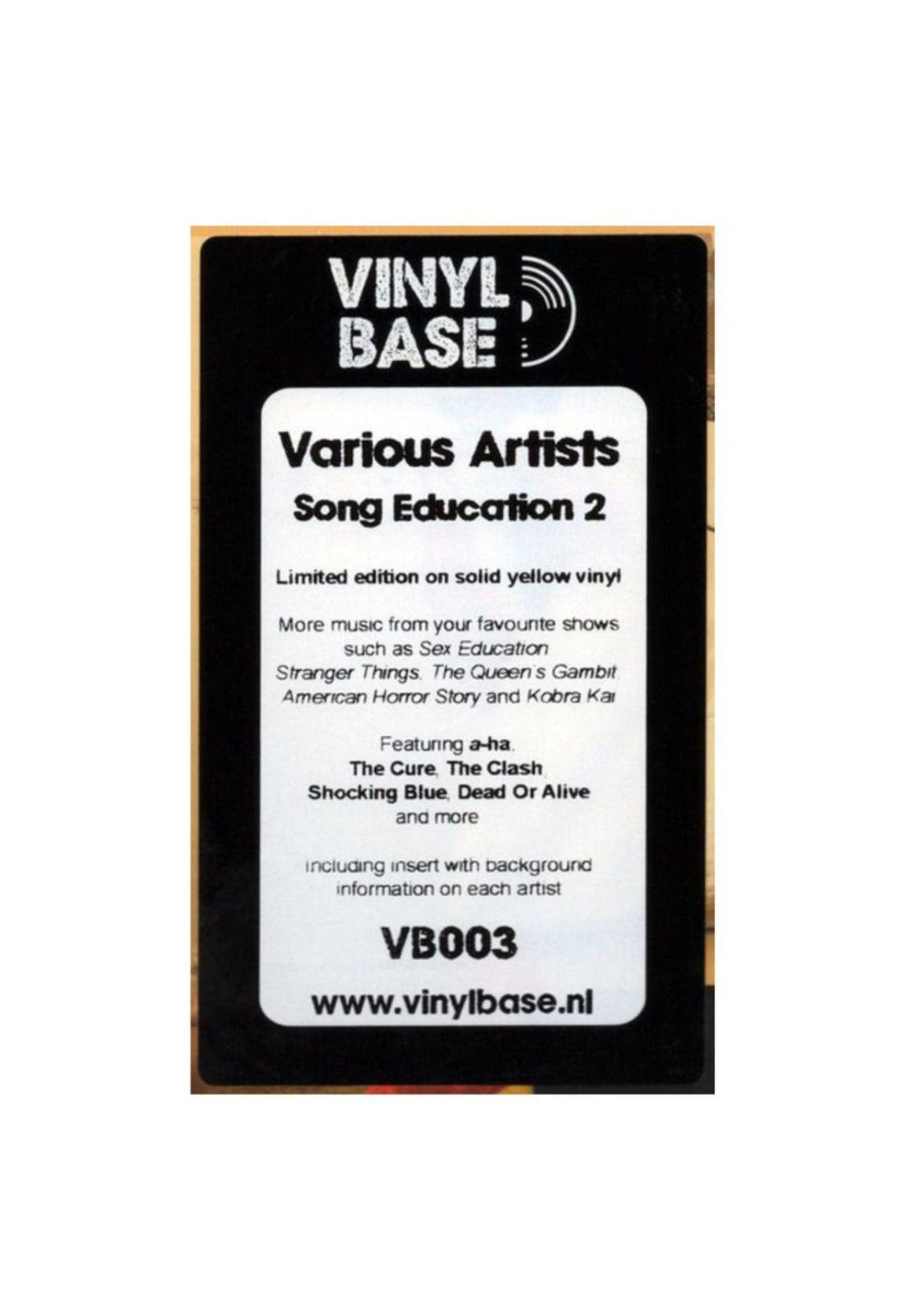 SONG EDUCATION  - VOL. 2 (YELLOW VINYL) | VINILO-3