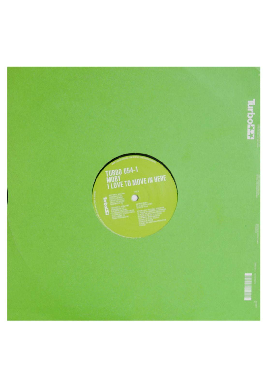 MOBY - I LOVE TO MOVE IN HERE | 12" MAXI SINGLE USADO-1