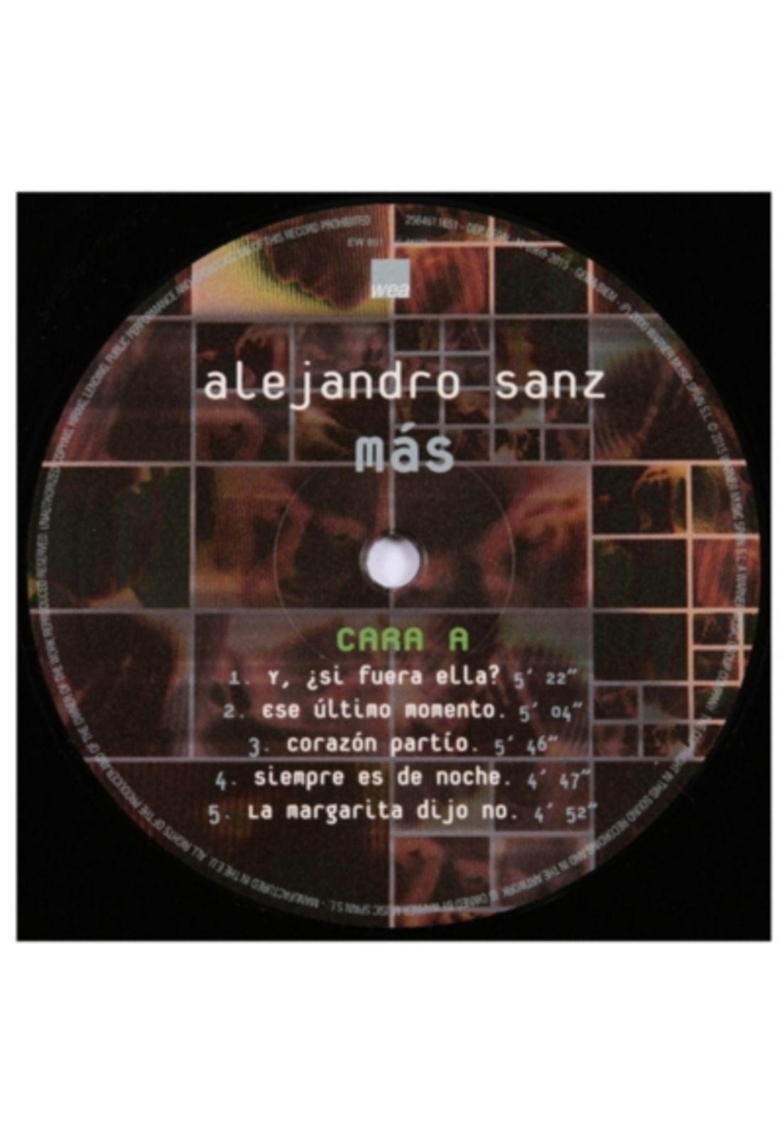 ALEJANDRO SANZ - MAS (LP+CD) | VINILO-2