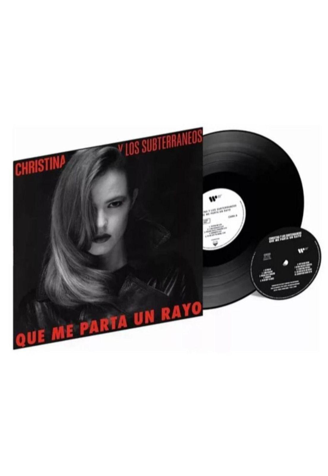 CHRISTINA Y LOS SUBTERRANEOS - QUE ME PARTA UN RAYO (LP+CD) | VINILO-2
