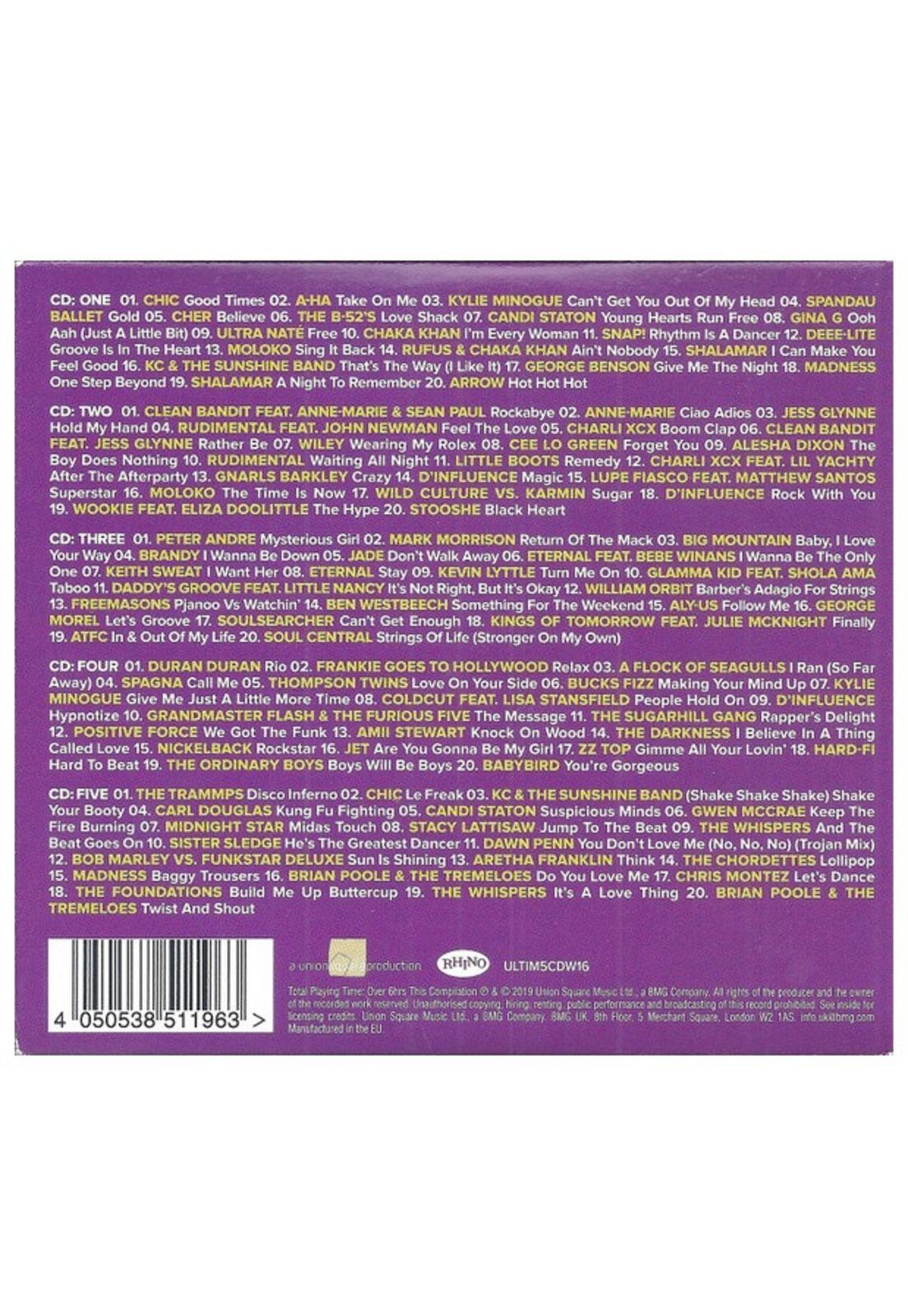 GOOD TIMES: THE ULTIMATE PARTY ANTHEMS (5CD BOXSET) - VARIOUS (5CD DIGIPACK)) | CD-3
