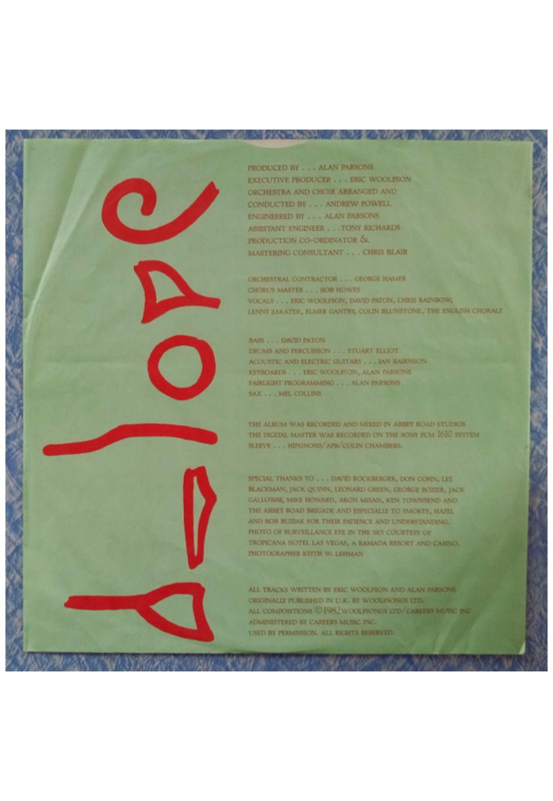 ALAN PARSONS PROJECT - EYE IN THE SKY (PROMO COPY) | VINILO USADO-3