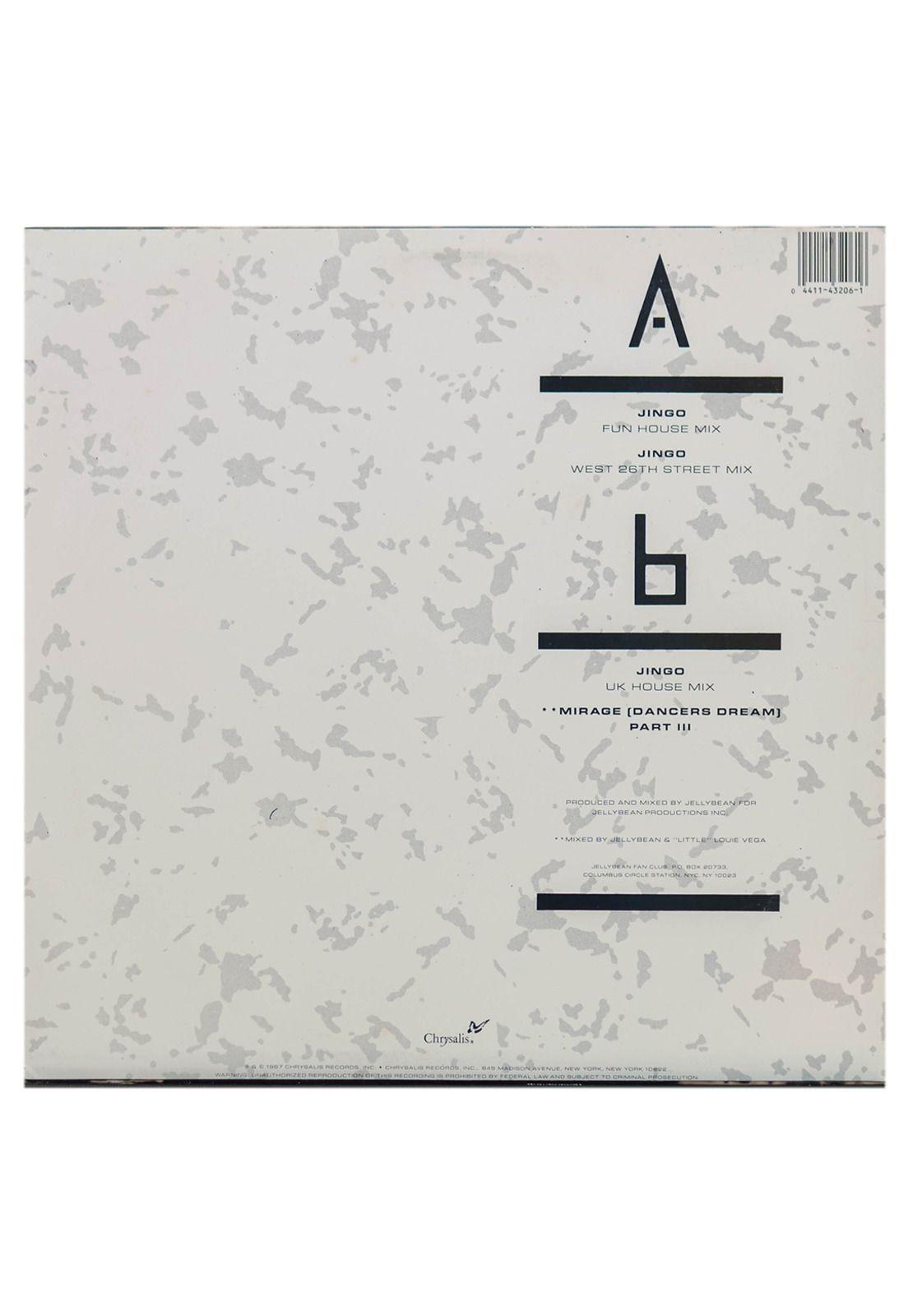JELLYBEAN  - JINGO | 12" MAXI SINGLE USADO-1
