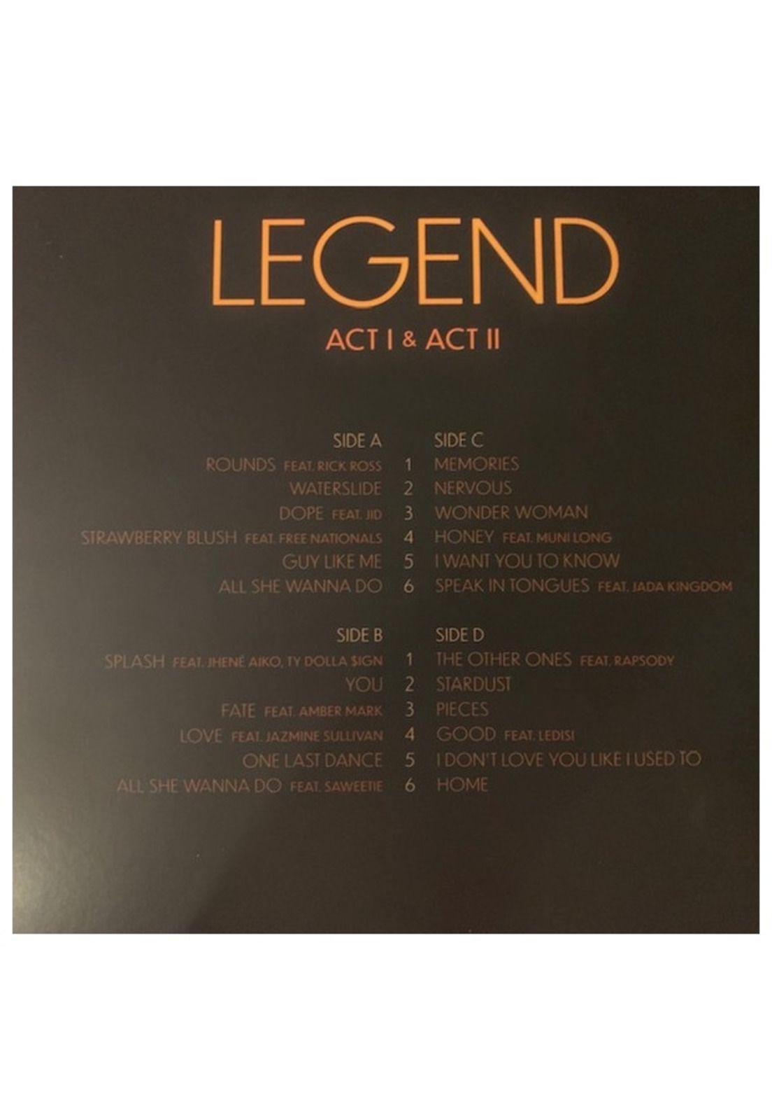 JOHN LEGEND - LEGEND ACT1 - ACT 2 (2LP) | VINILO-1