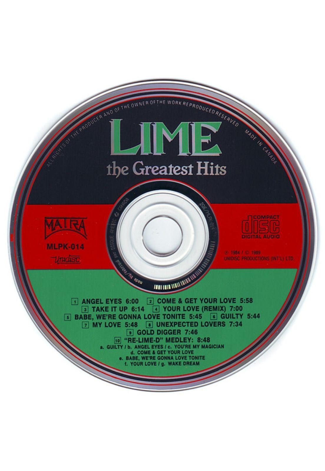 LIME - GREATEST HITS | CD USADO-2