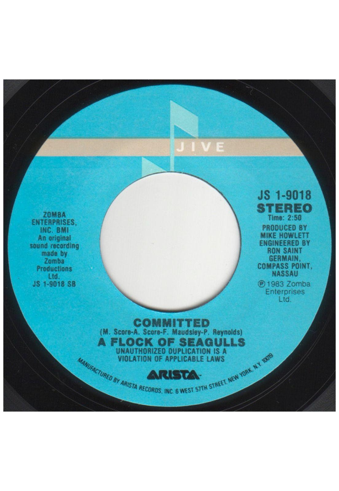 A FLOCK OF SEAGULS - WISHING (IF A HAD A PHOTOGRAFH OF YOU) | 7" SINGLE USADO-3