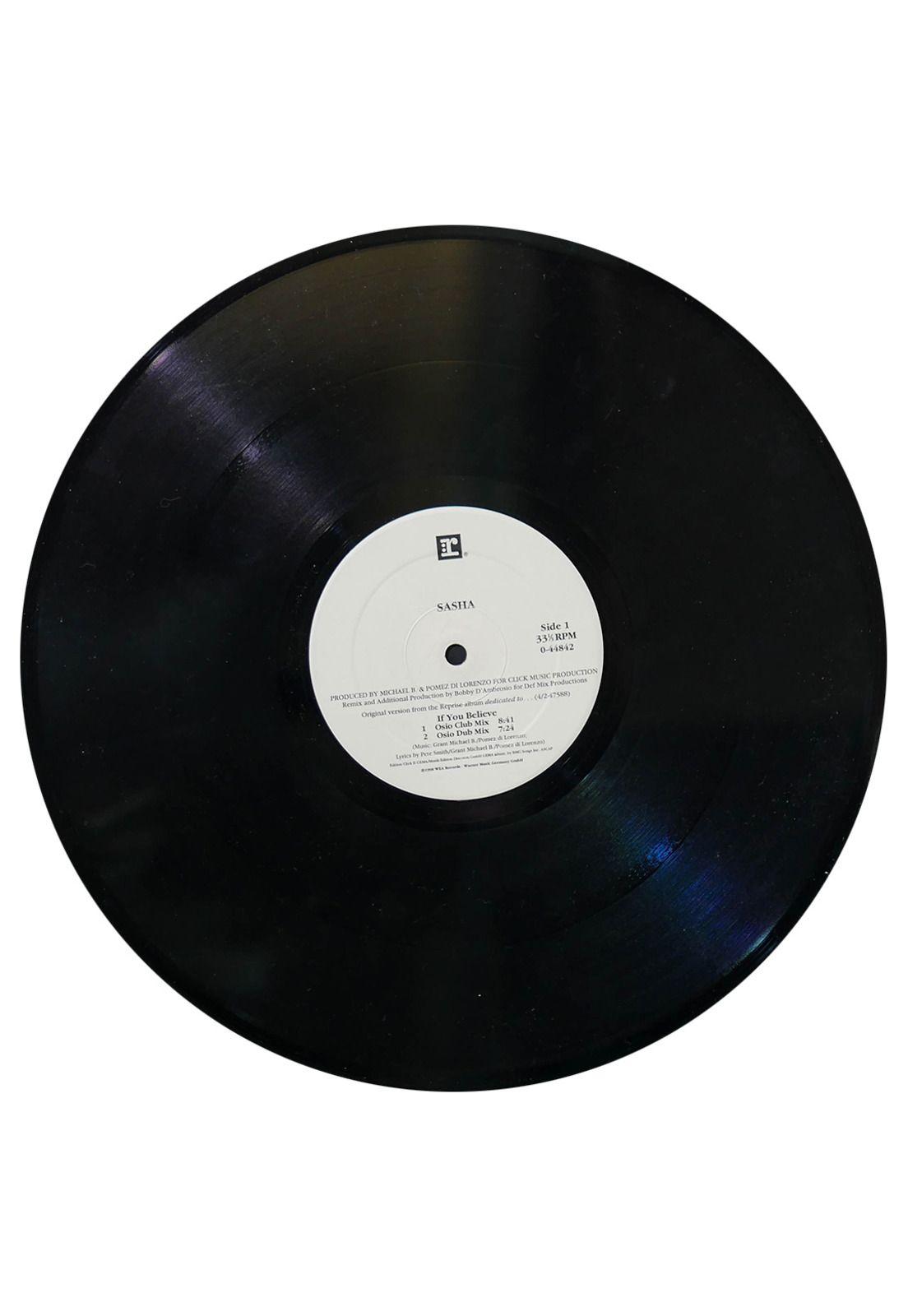SASHA - IF YOU BELIEVE | 12" MAXI SINGLE USADO-2