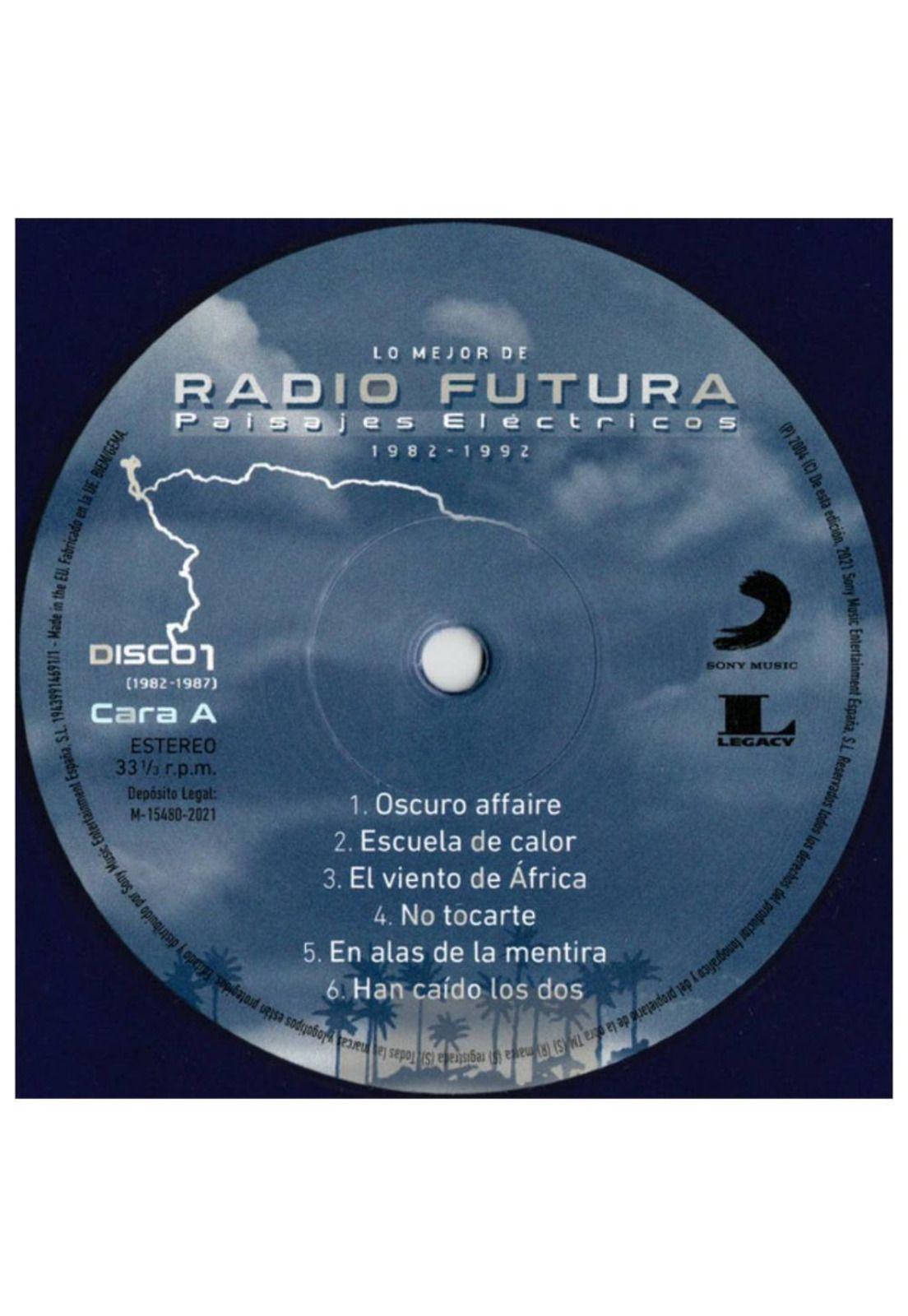 RADIO FUTURA - PAISAJES ELECTRICOS (BLUE VINYL) | VINILO-3