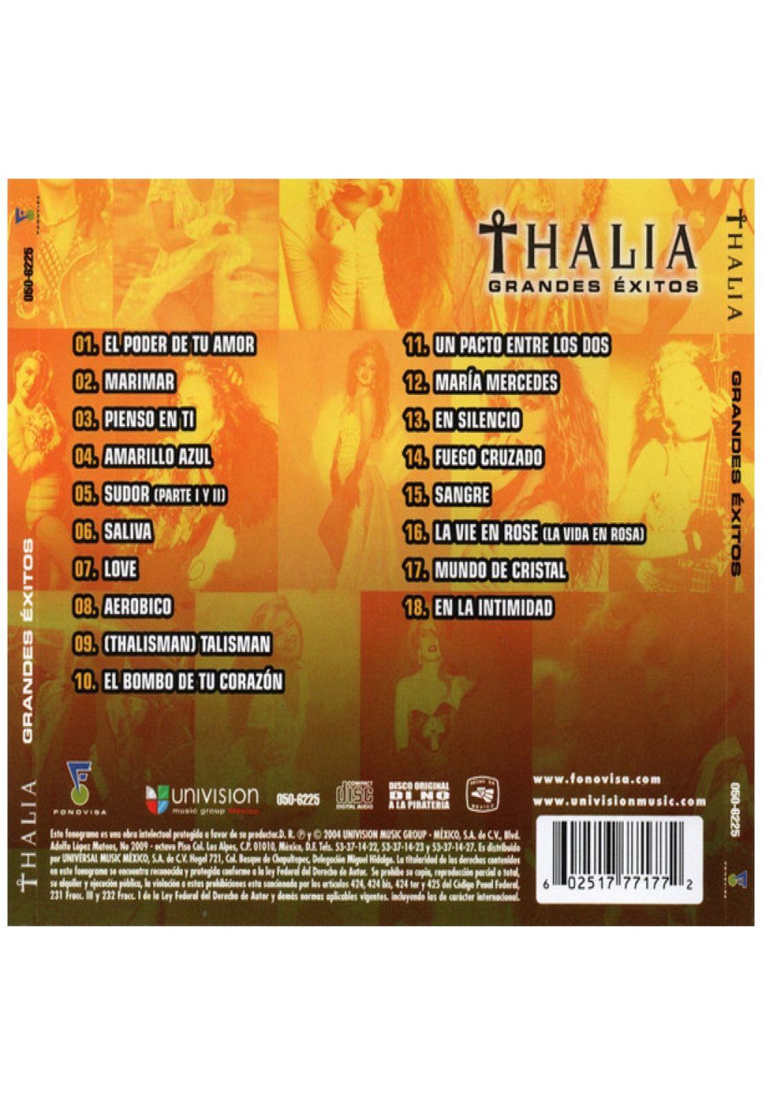 THALIA  - GRANDES EXITOS | CD-2