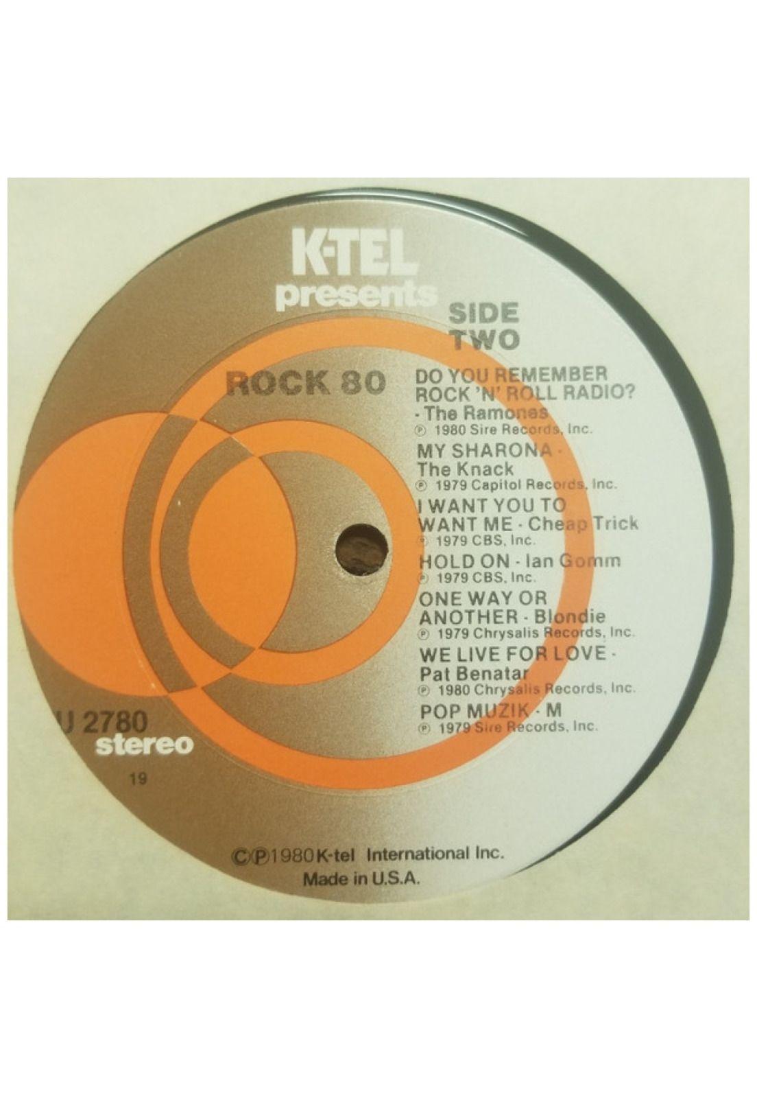 ROCK 80 - VARIOUS ARTIST | VINILO USADO-3