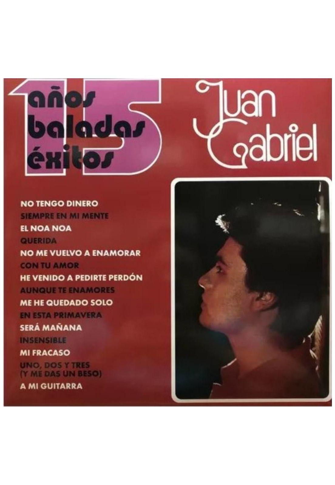 JUAN GABRIEL - 15 AÑOS DE BALADAS: EXITOS (2LP) | VINILO-0