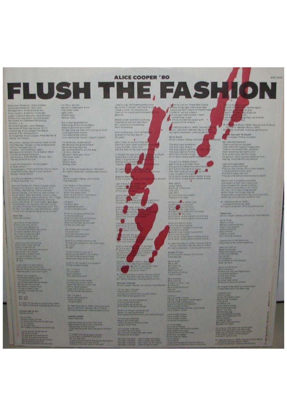 ALICE COOPER - FLUSH THE FASHION | VINILO USADO-3