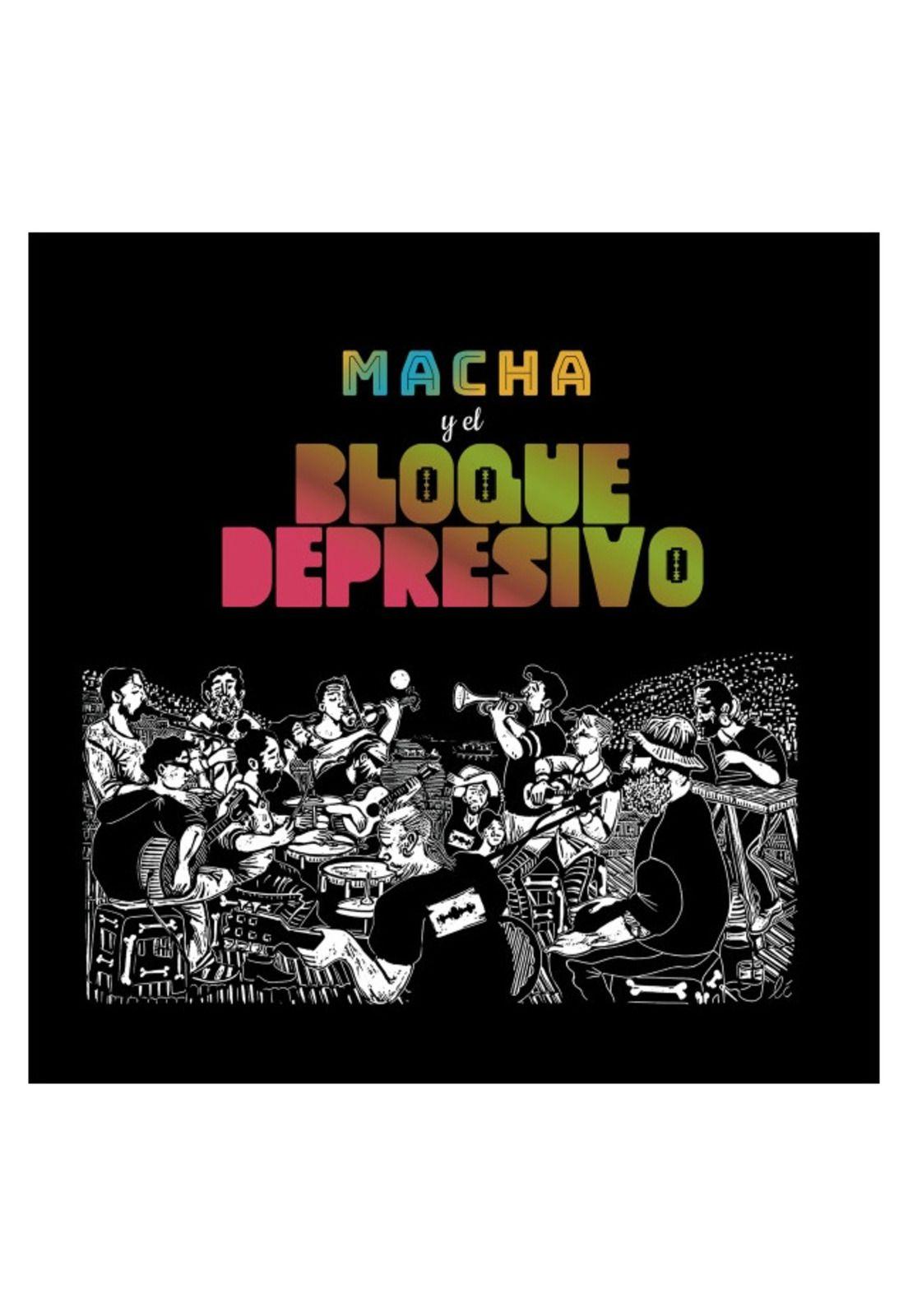 MACHA Y EL BLOQUE DEPRESIVO - MACHA Y EL BLOQUE DEPRESIVO | VINILO-0