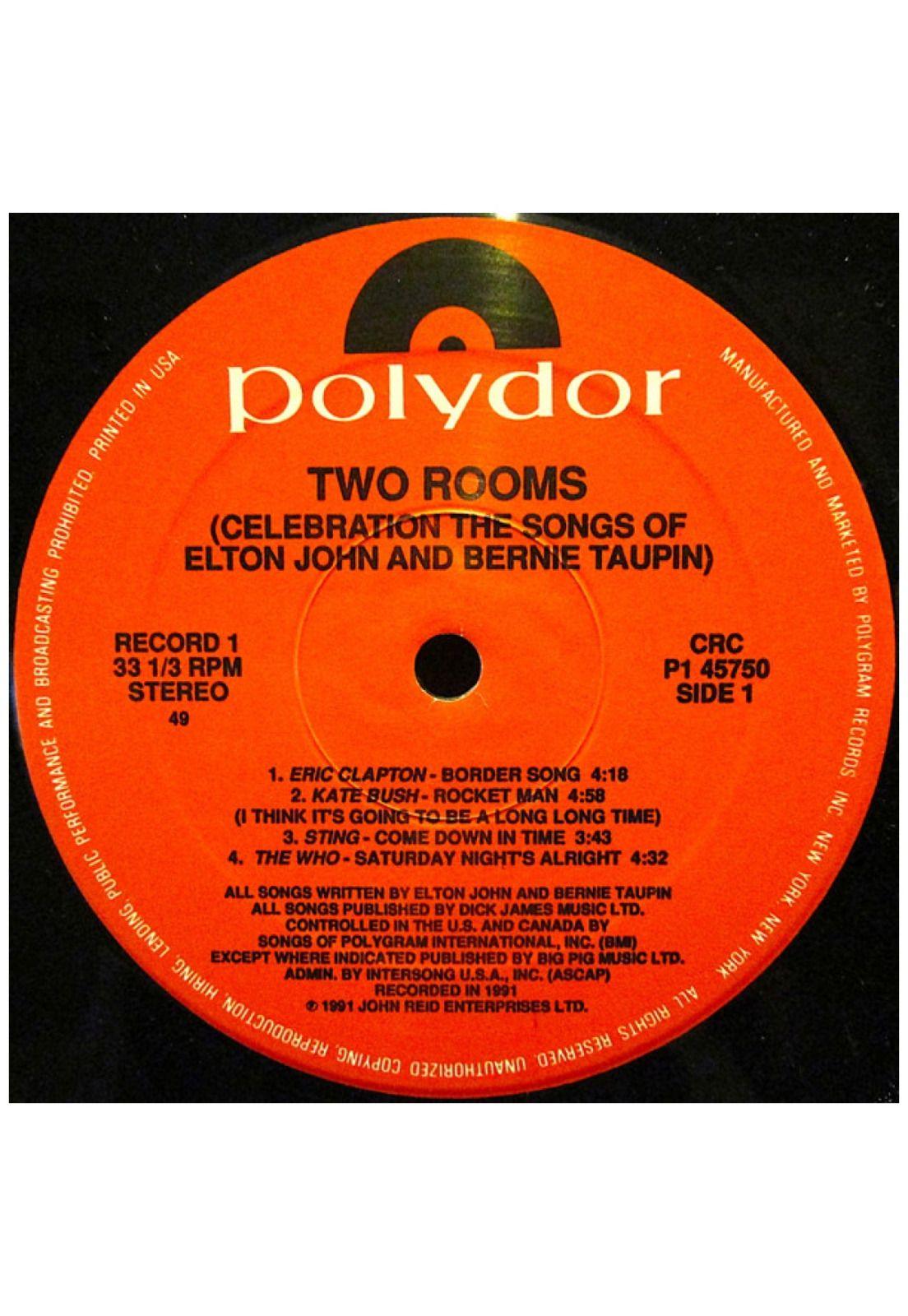 TWO ROOMS - CELEBRATING THE SONGS OF ELTON JOHN & BERNIE TAUPIN (2LP) | VINILO USADO-4