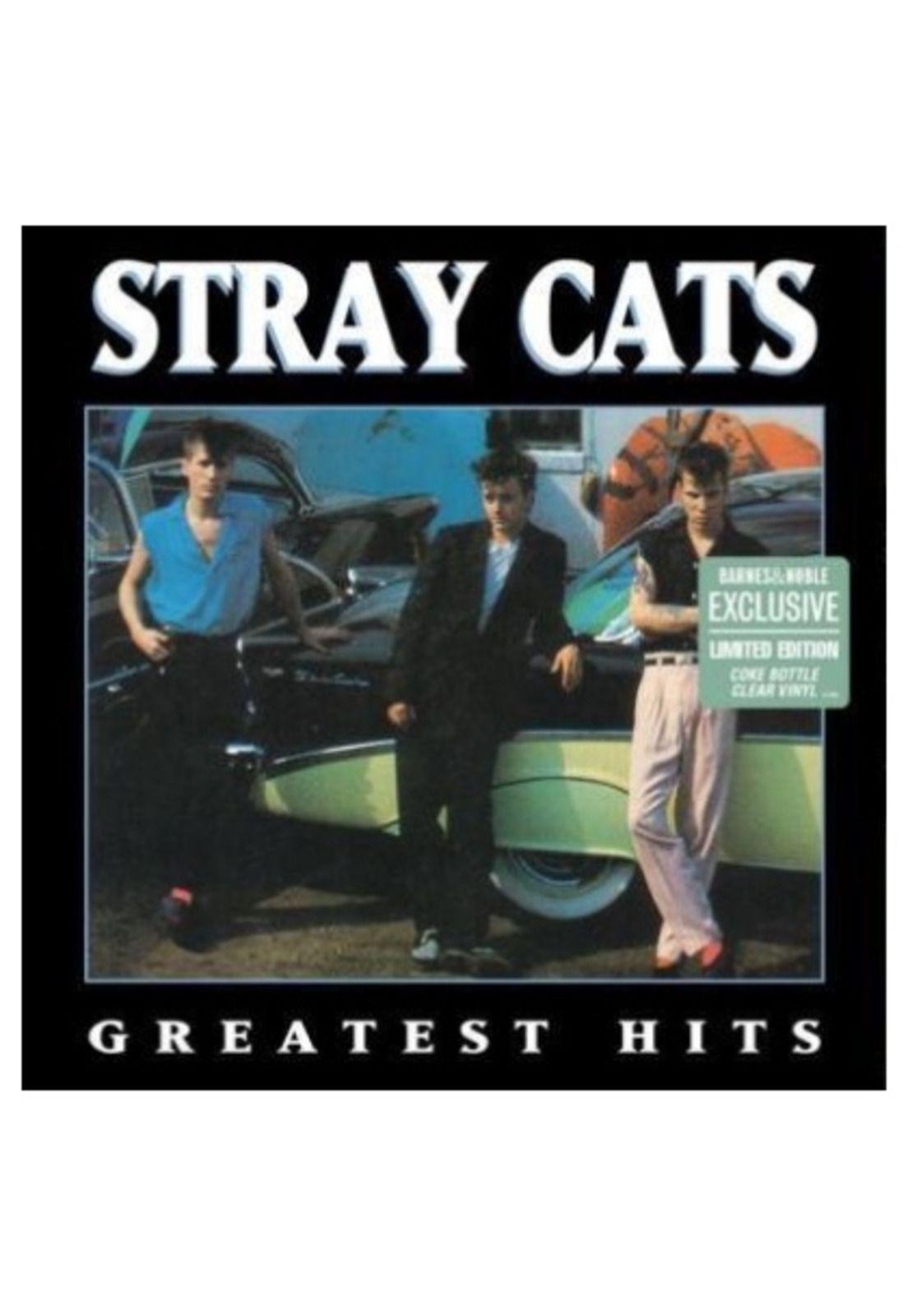 STRAY CATS - GREATEST HITS (COKE BOTTLE CLEAR VINYL) | VINILO-0