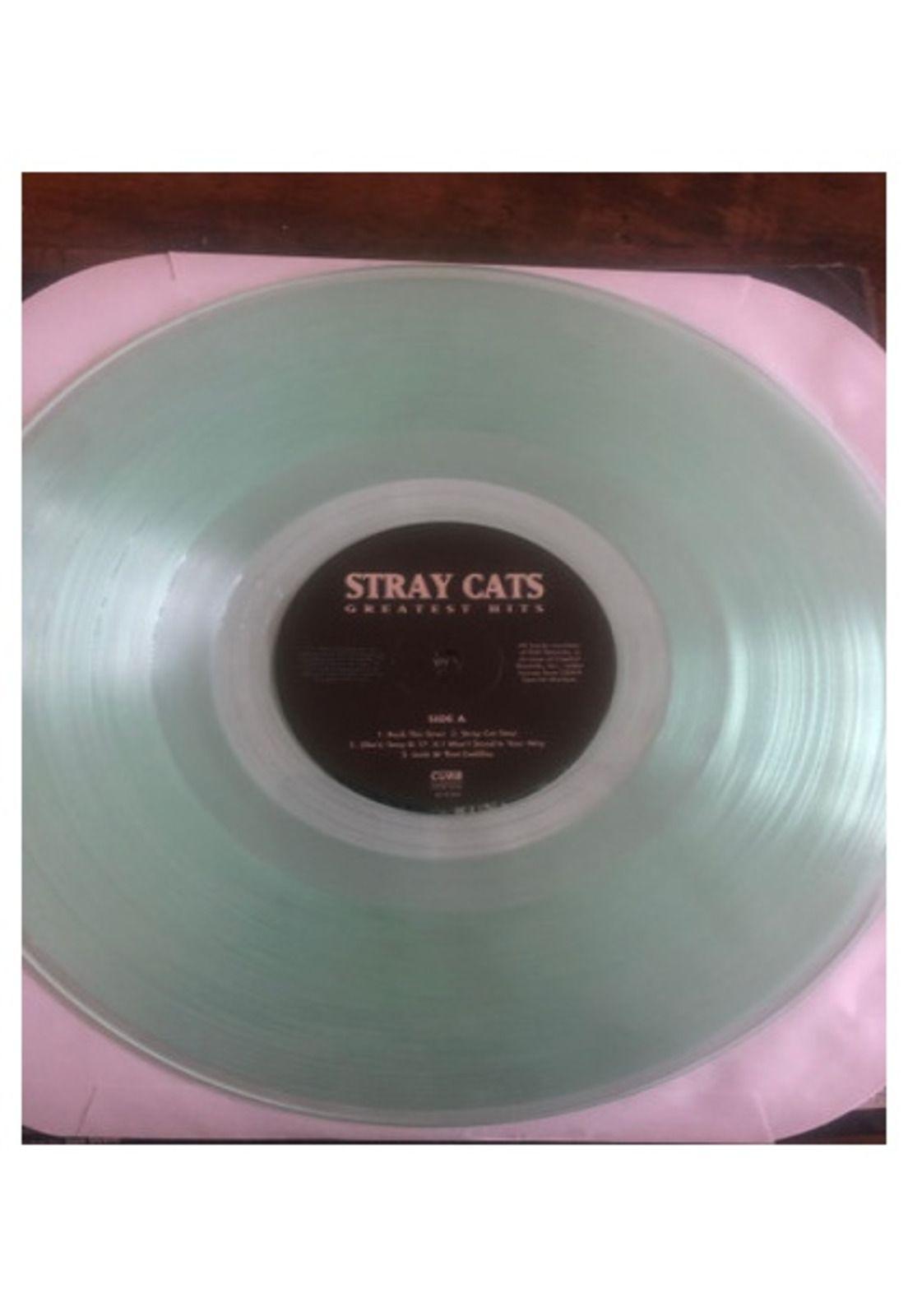 STRAY CATS - GREATEST HITS (COKE BOTTLE CLEAR VINYL) | VINILO-4