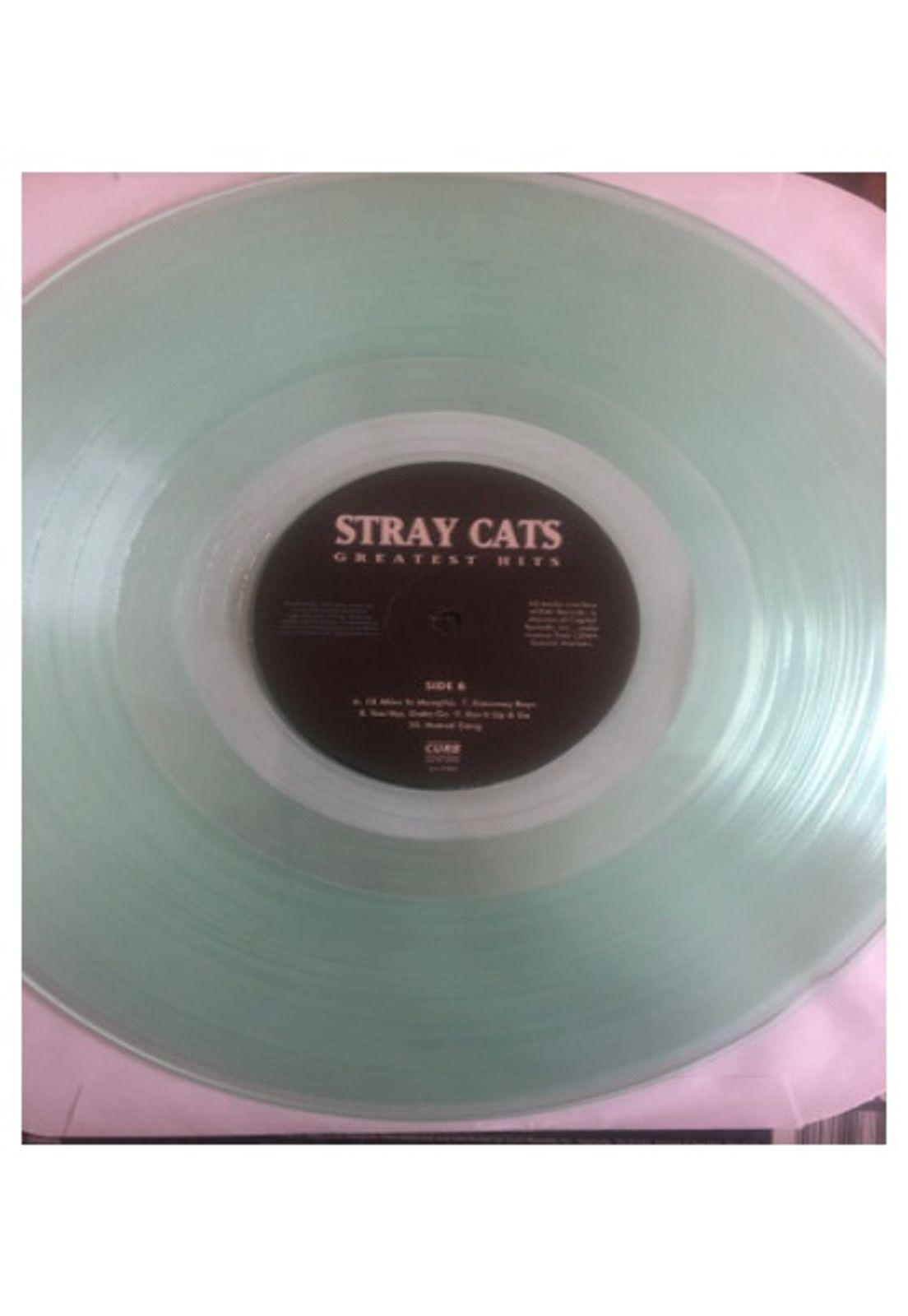 STRAY CATS - GREATEST HITS (COKE BOTTLE CLEAR VINYL) | VINILO-5