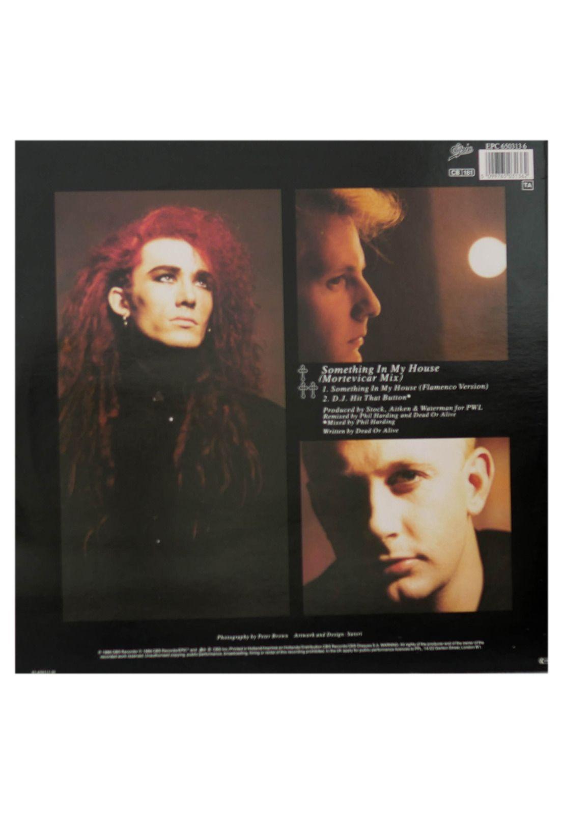 DEAD OR ALIVE - SOMETHING IN MY HOUSE  12" MAXI SINGLE VINILO USADO-1