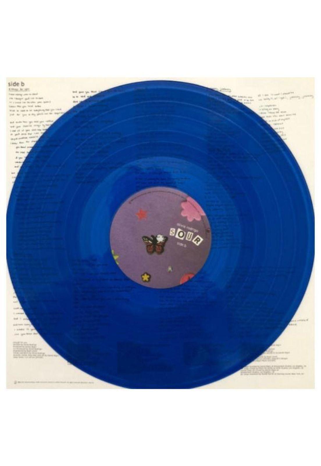 OLIVIA RODRIGO - SOUR (ALTERNATIVE ARTWORK+POSTER)(BLUE VINYL) | VINILO-5
