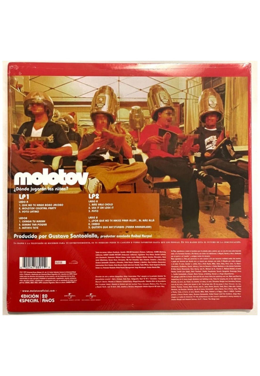 MOLOTOV - ¿DONDE JUGARAN LAS NIÑAS? | VINILO-1