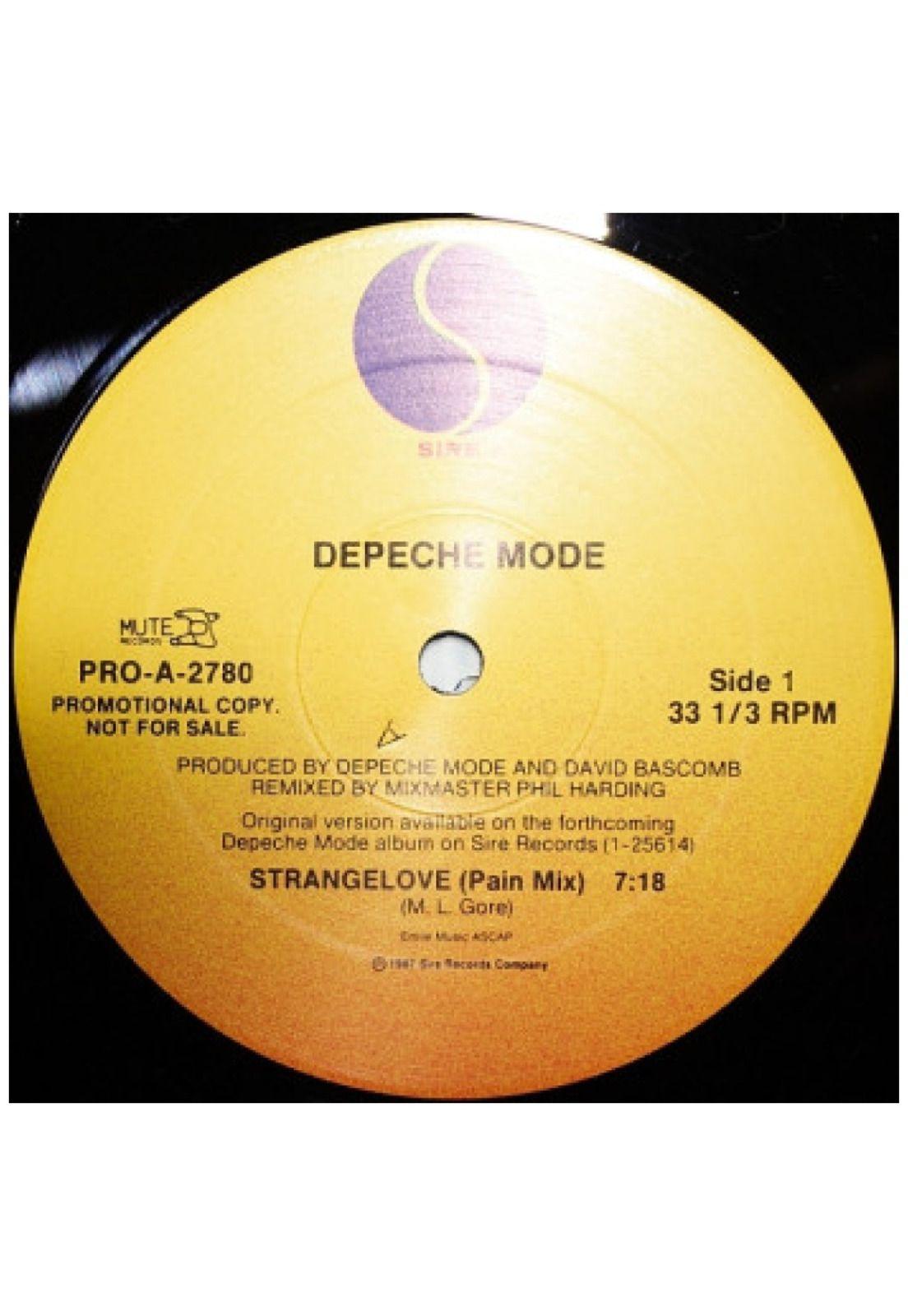 DEPECHE MODE - STRANGE LOVE (PROMO COPY) | 12" MAXI SINGLE VINILO USADO-1
