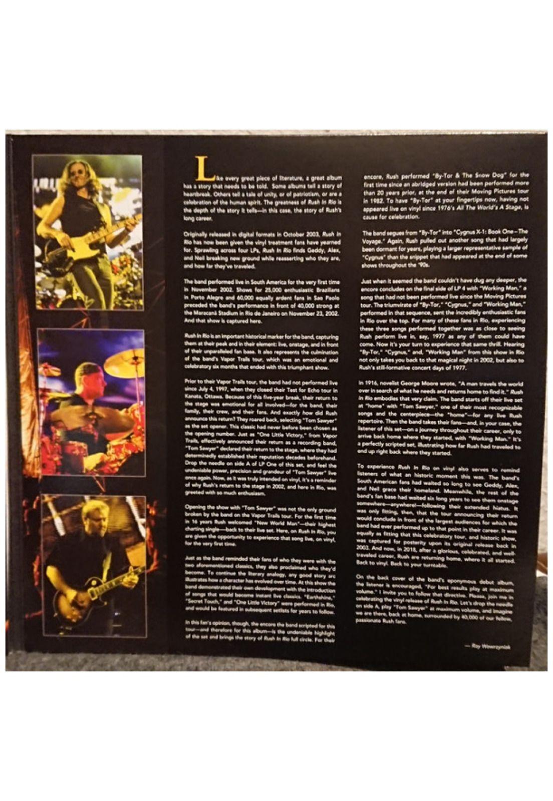 RUSH - IN RIO (4LP) | VINILO-5