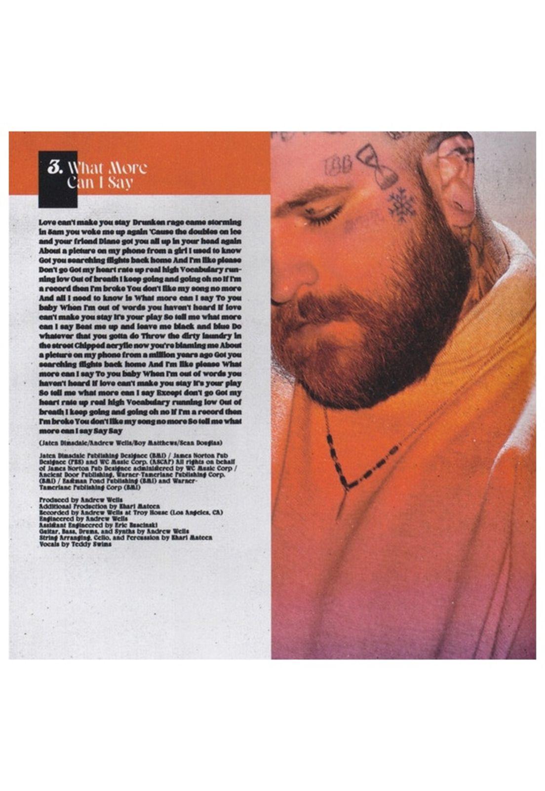TEDDY SWIMS - I'VE TRIED EVERYTHING BUT THERAPY (PART 1) | CD-6