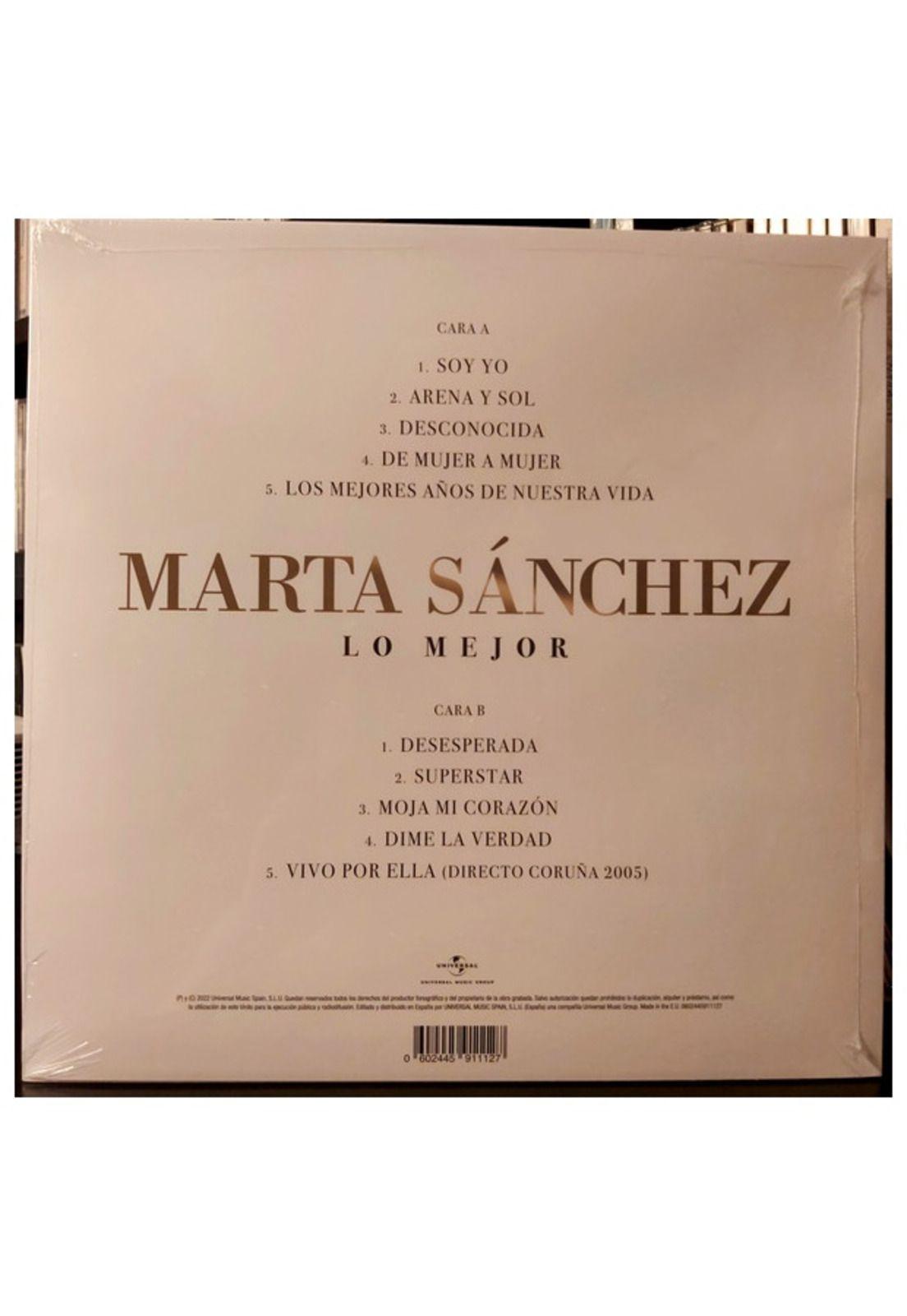 MARTA SANCHEZ - LO MEJOR | VINILO-1