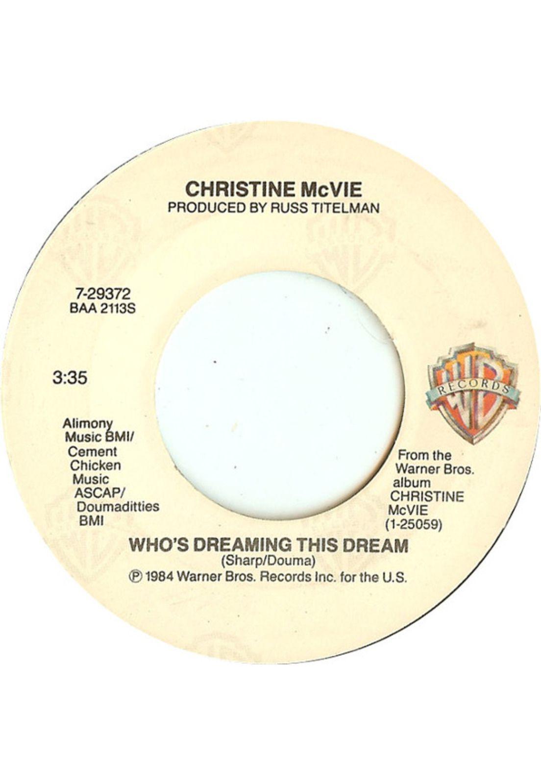 CHRISTINE MCVIE - GOT A HOLD ON ME | 7" SINGLE VINILO USADO-2