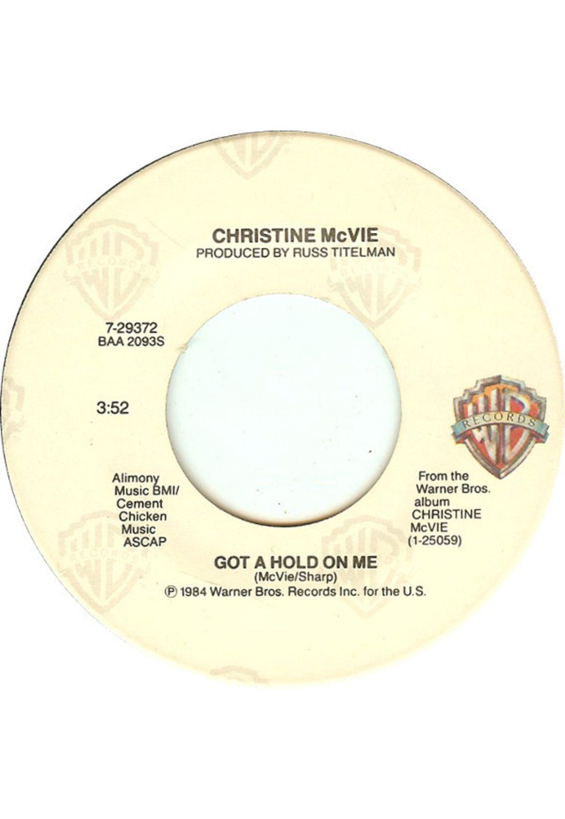 CHRISTINE MCVIE - GOT A HOLD ON ME | 7" SINGLE VINILO USADO-3