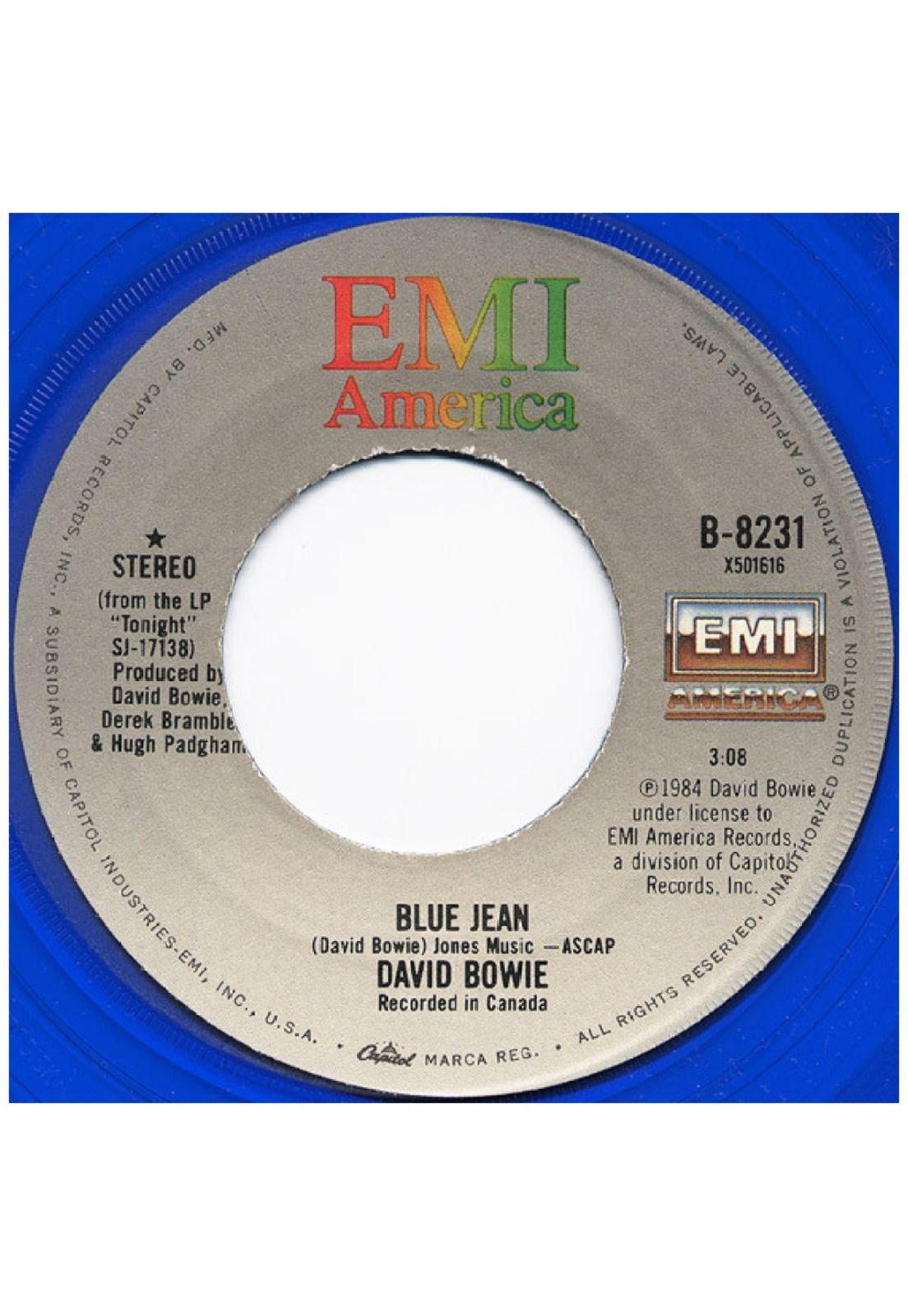 DAVID BOWIE - BLUE JEAN | 7" SINGLE USADO-2