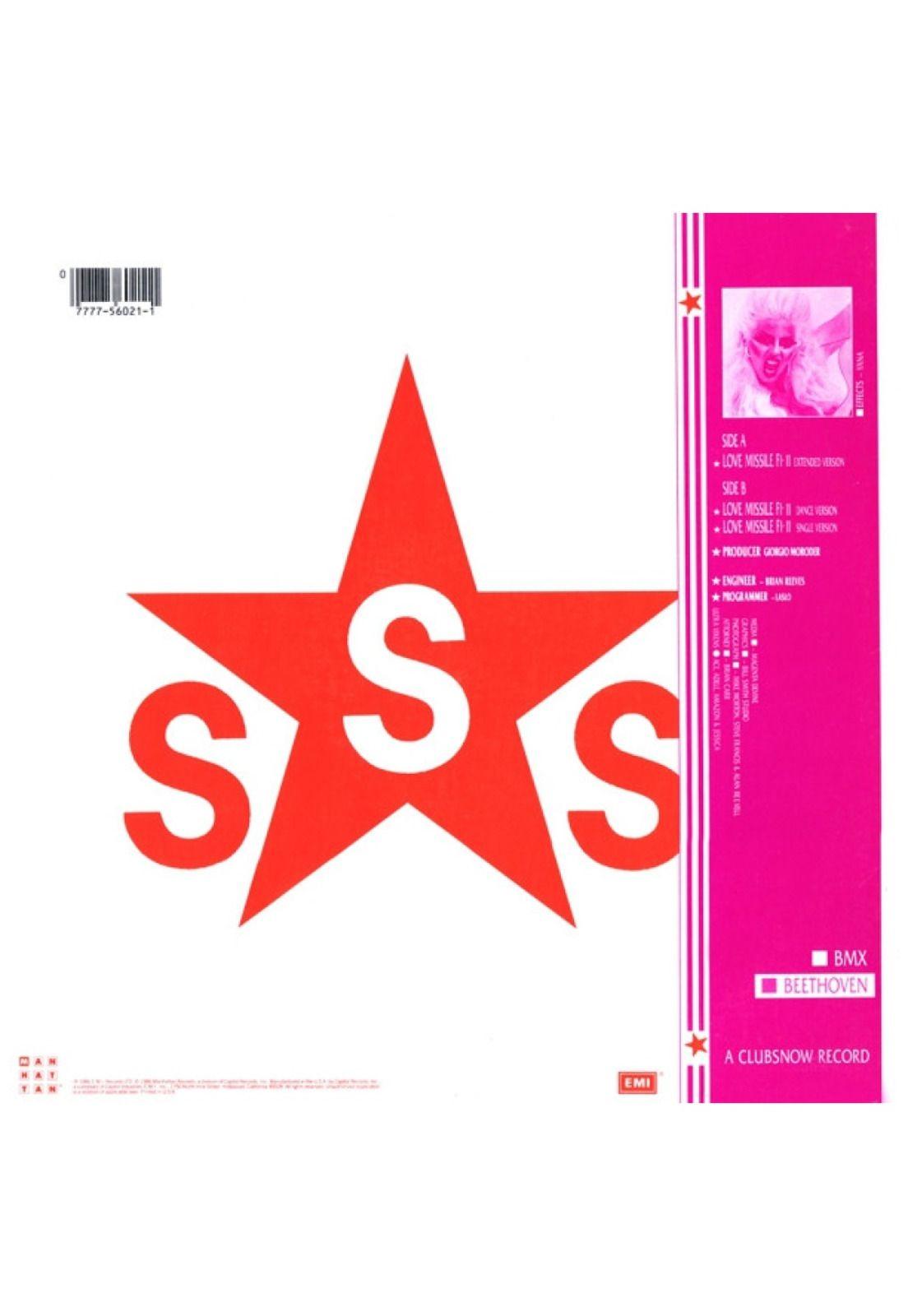 SIGUE SIGUE-SPUTNIK - LOVE MISSILE F1-11 | 12" MAXI SINGLE VINILO USADO-1