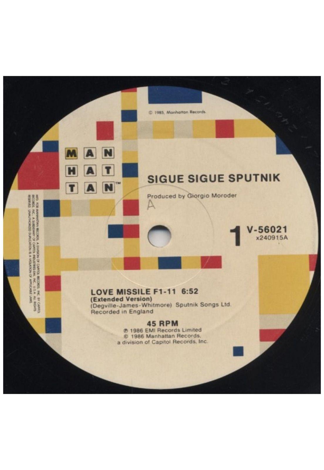 SIGUE SIGUE-SPUTNIK - LOVE MISSILE F1-11 | 12" MAXI SINGLE VINILO USADO-2