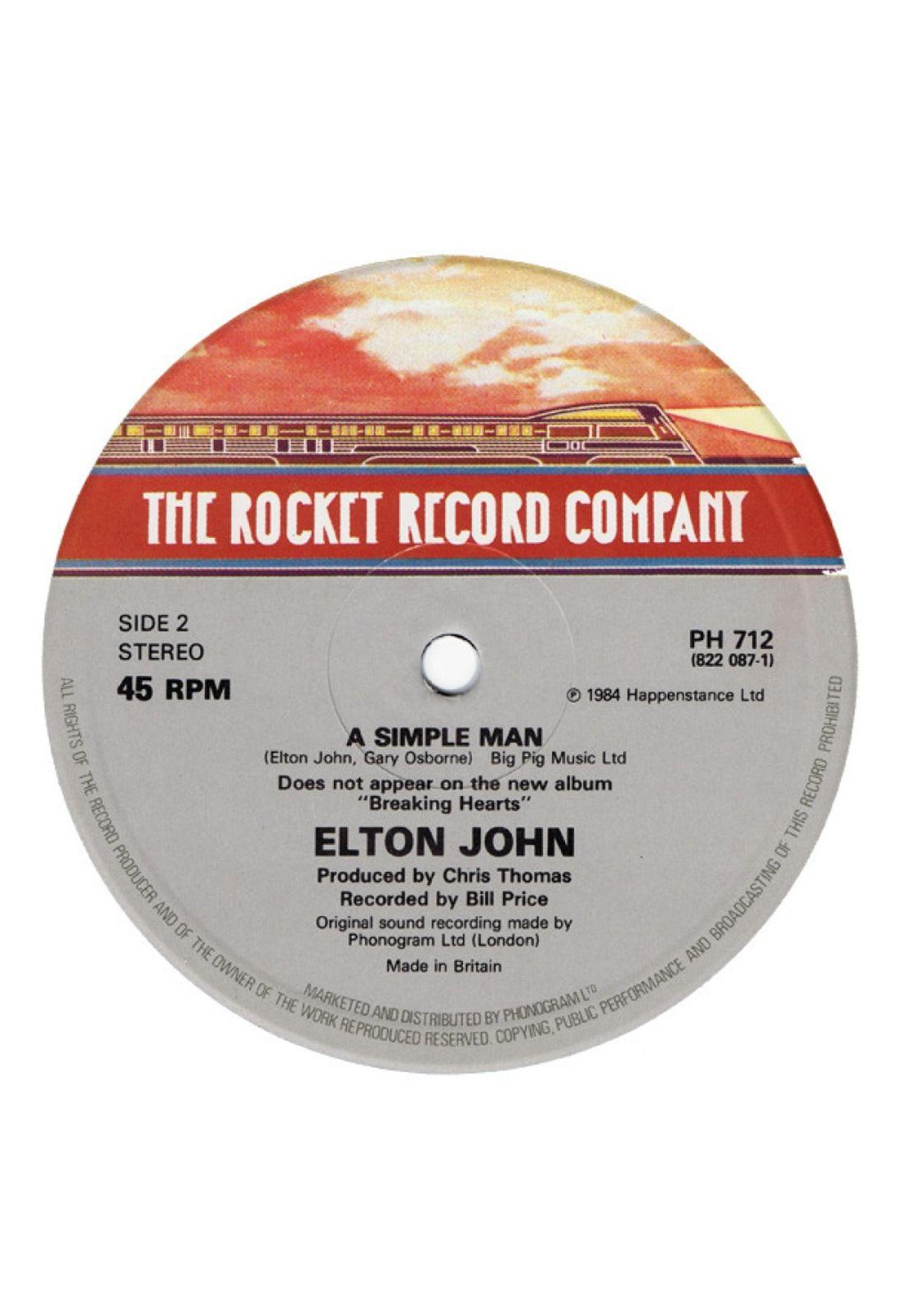 ELTON JOHN - SAD SONGS (SAY SO MUCH) (EXTENDED VERSION) | 12" MAXI SINGLE VINILO USADO-3