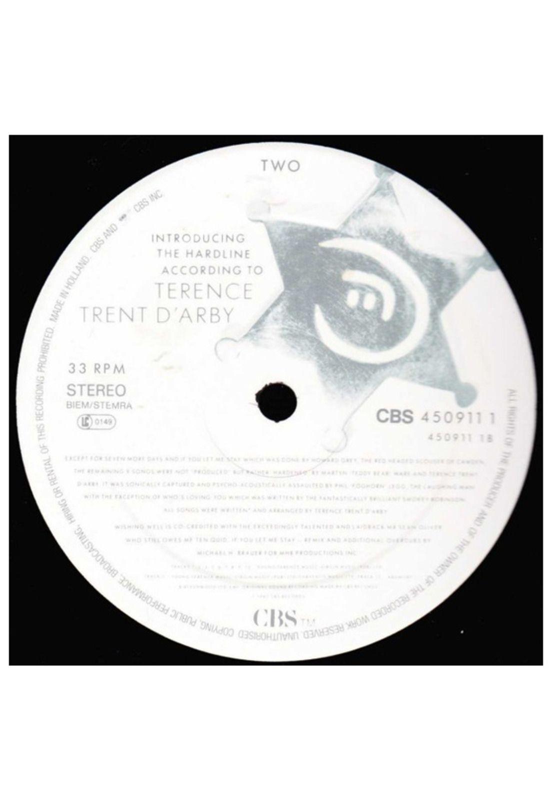 TERENCE TREN DÁRBY - INTRODUCING THE HARDLINE ACCORDING TO | VINILO USADO-3