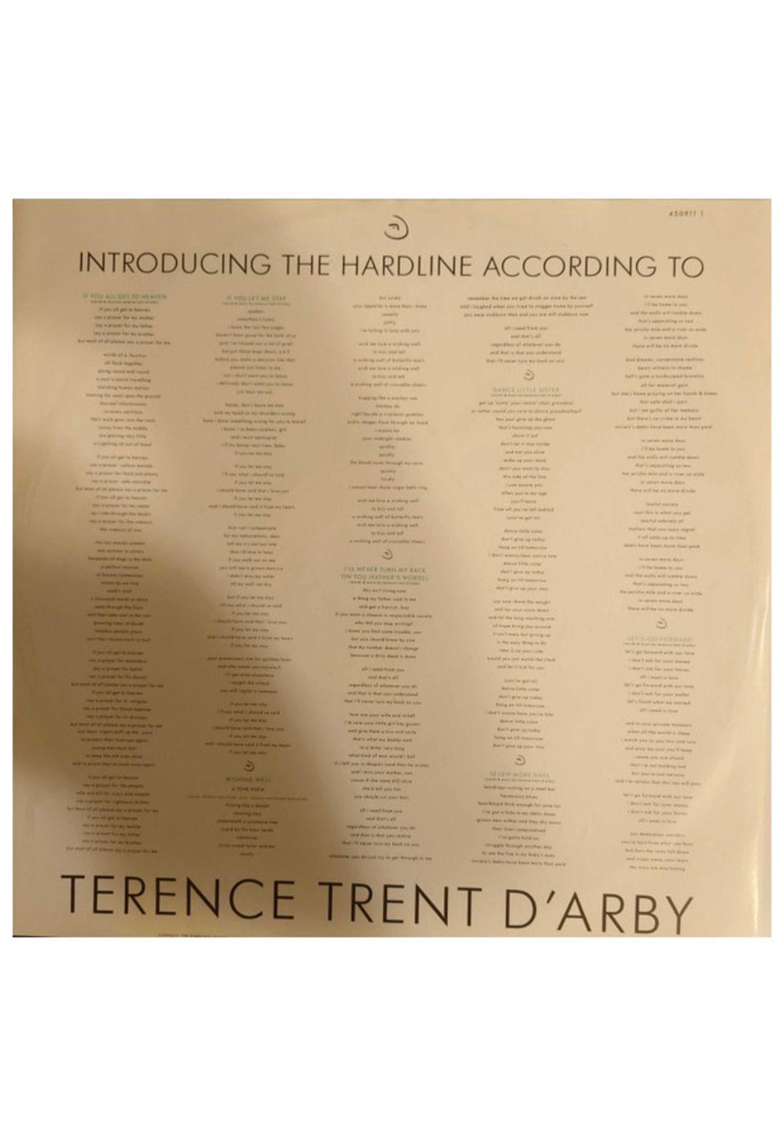 TERENCE TREN DÁRBY - INTRODUCING THE HARDLINE ACCORDING TO | VINILO USADO-5