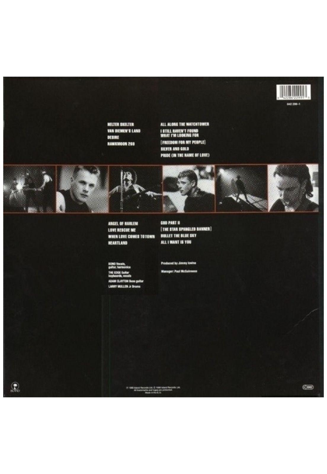 U2 - RATTLE & HUM (ORIGINAL ARTWORK)(2LP) | VINILO-3